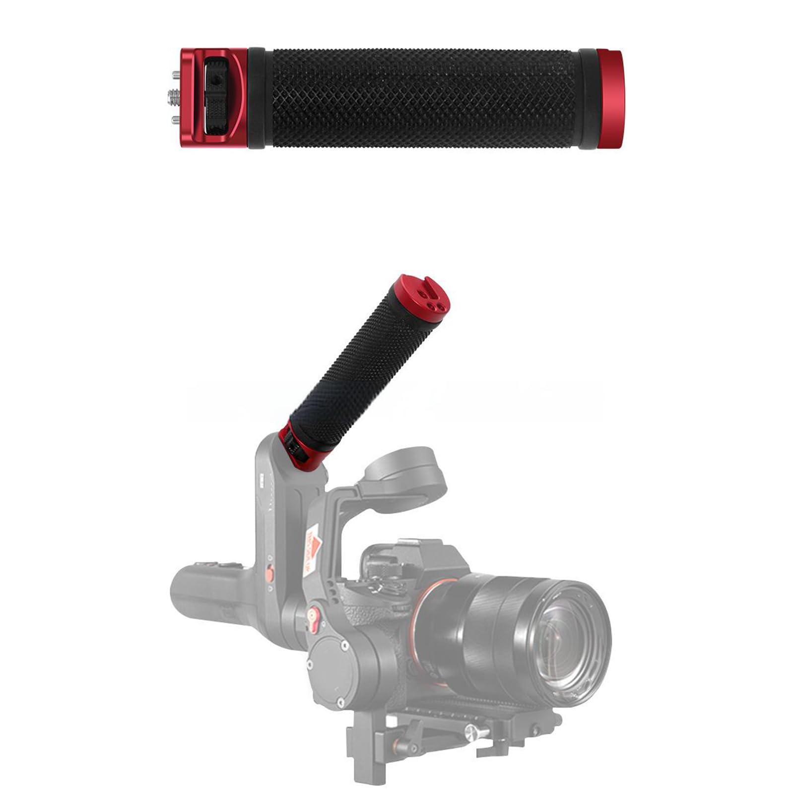 Zmying Camera Grip Stabilizer Handgrip Handle Stabilizer With 1/4" 3/8" Screw Interfaces Replacement For Lab S