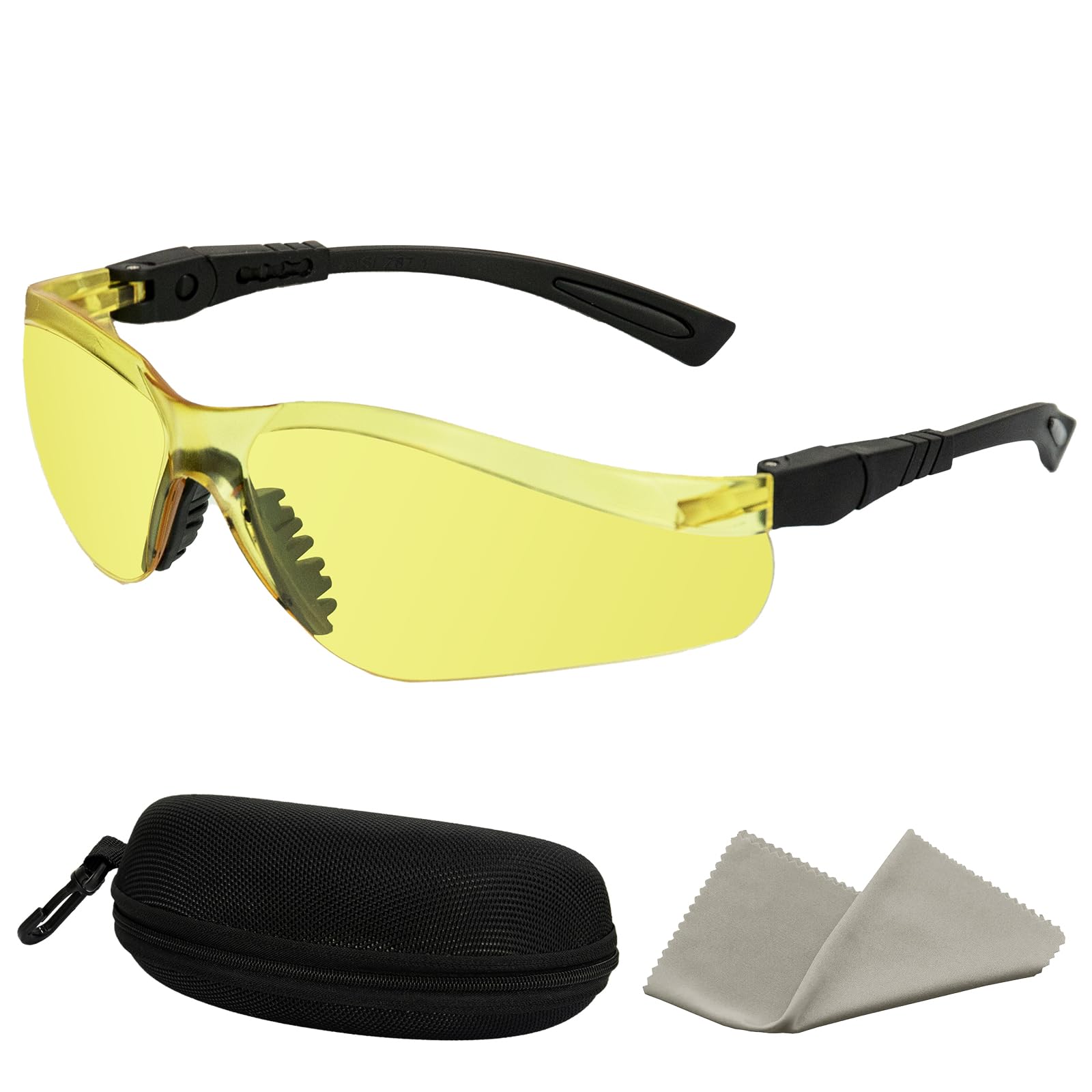 Esco Lite 51 Led Uv Flashlight Black Light And Uv Protection Safety Glasses To Detect Pet Urine, Find Scorpions, And House Clean