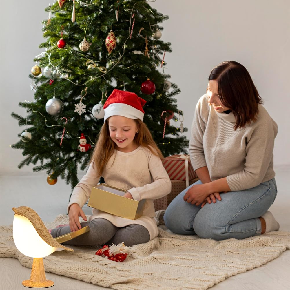 Dlagomlife Protable Hummingbird Cordless Table Lamp Touch Night Light With 3 Dimmer Level Brightness Nightstand Lamps