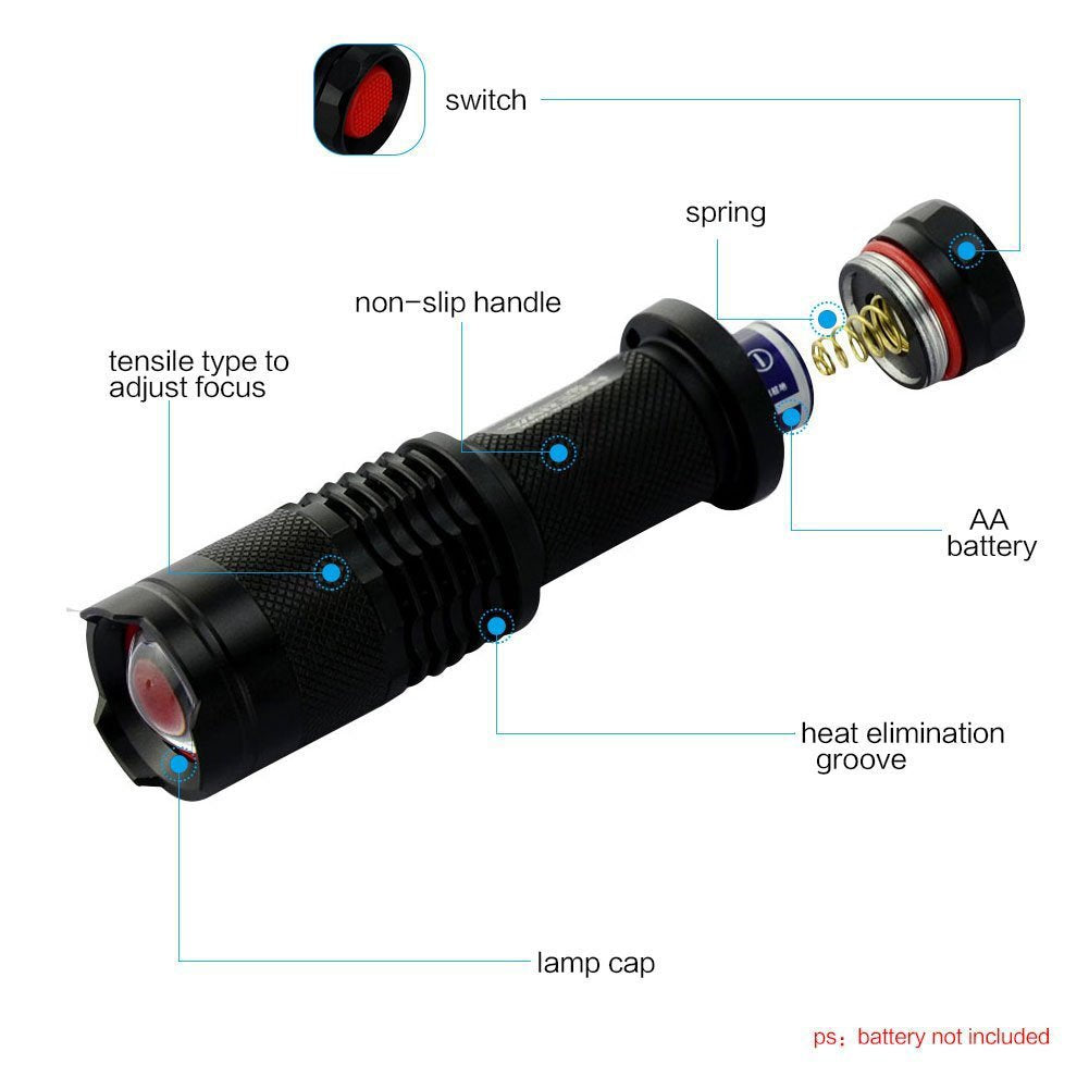 Encell Led Pet Urine Scorpion Detector Uv Flashlight