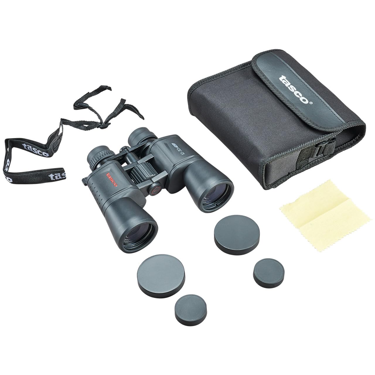 Tasco Es10305Z Essentials Binoculars, 10-30X50Mm, Porro Prism, Black, Boxed