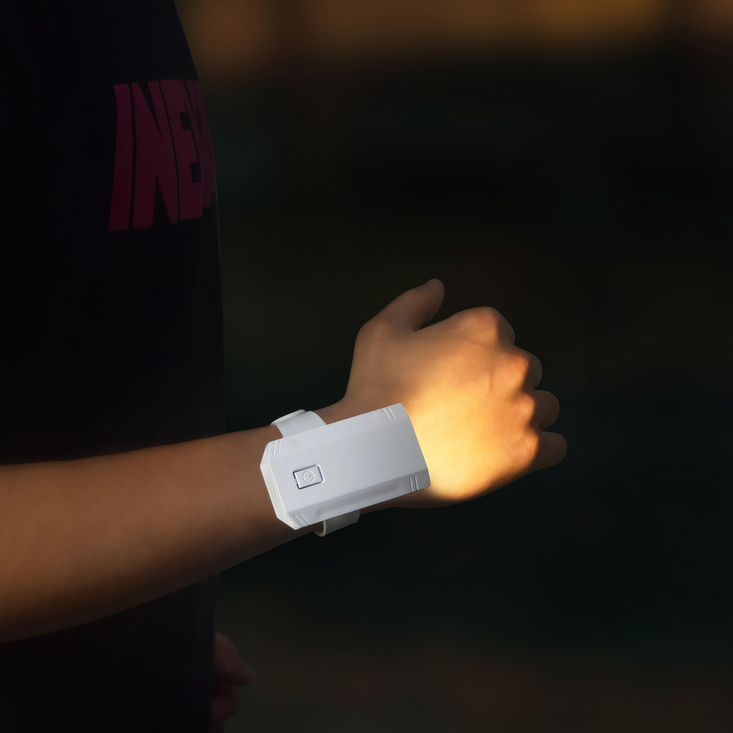 Omeet Led Wrist Flashlight, 3 Color Temperatures, 360 Degree Adjustable, Suitable For Nighttime Cycling, Running, Fishing, And Reading