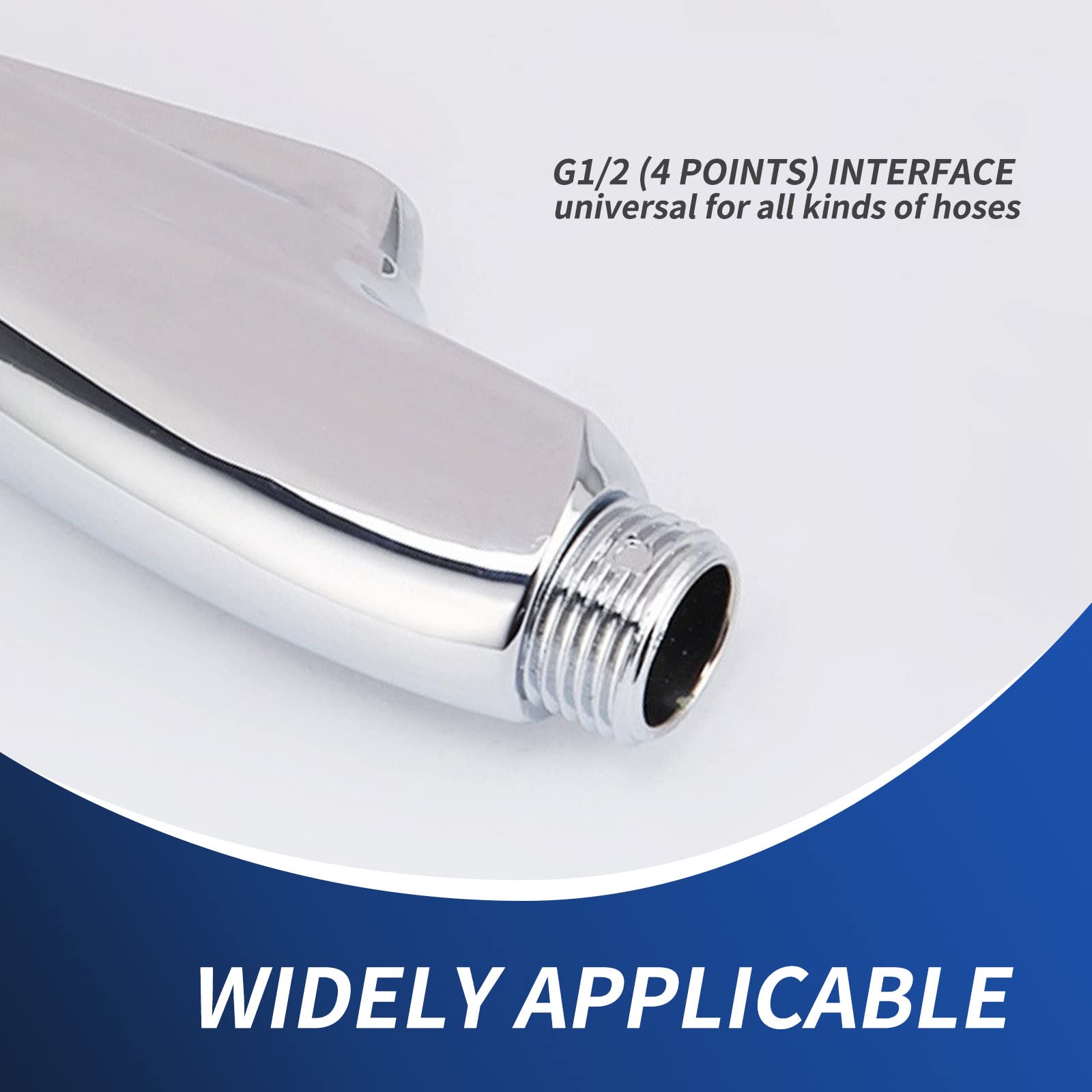 Yafiygi Sink Sprayer Attachment For Faucet Universal Kitchen Replacement Kitchen Faucet Side Sprayer Head, Pull Out Spray Head, Universal Fit Sink Spray Head, Chrome