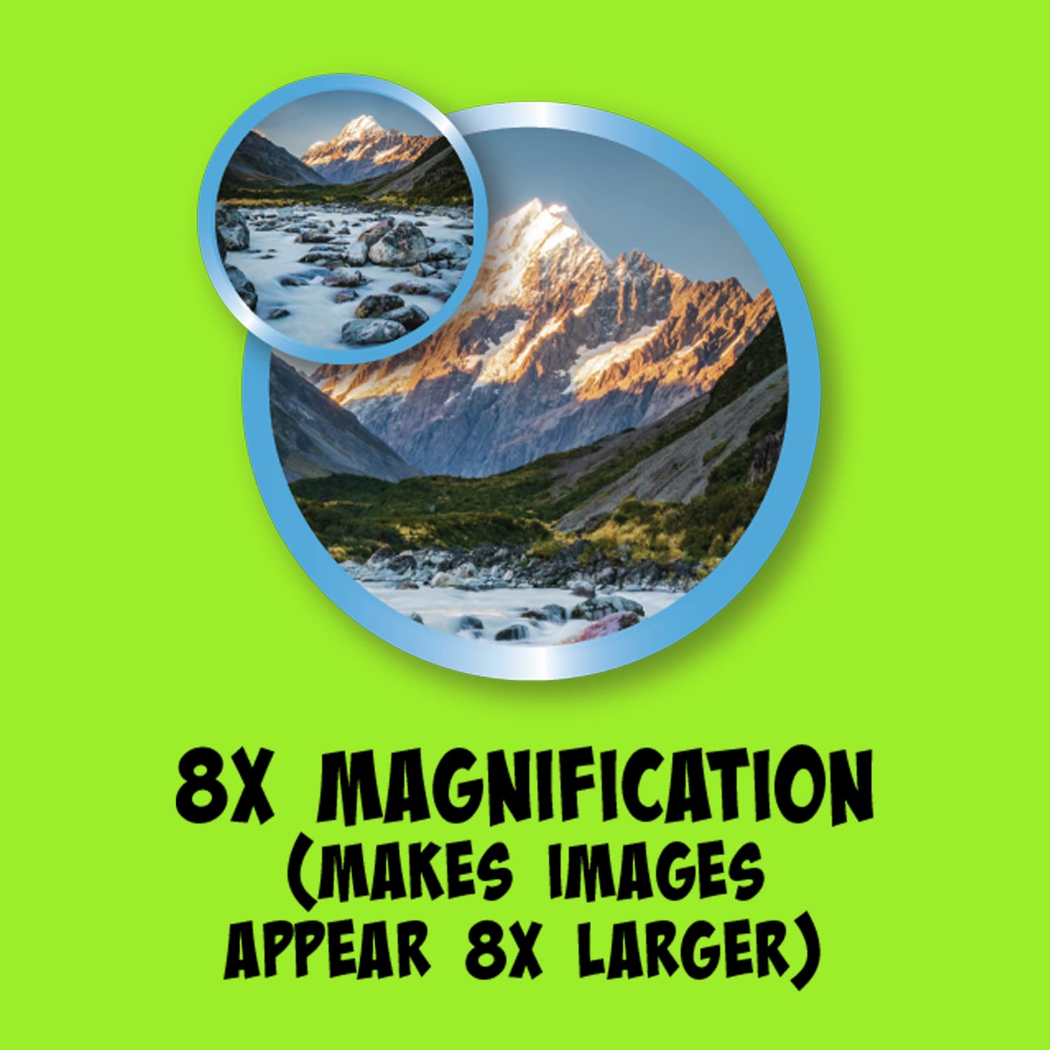 Tasco Kids Binoculars 8X21, Compact Binoculars For Kids Ages 3-12, Great For Adventures, Hiking, Camping, Travel, Bird Watching