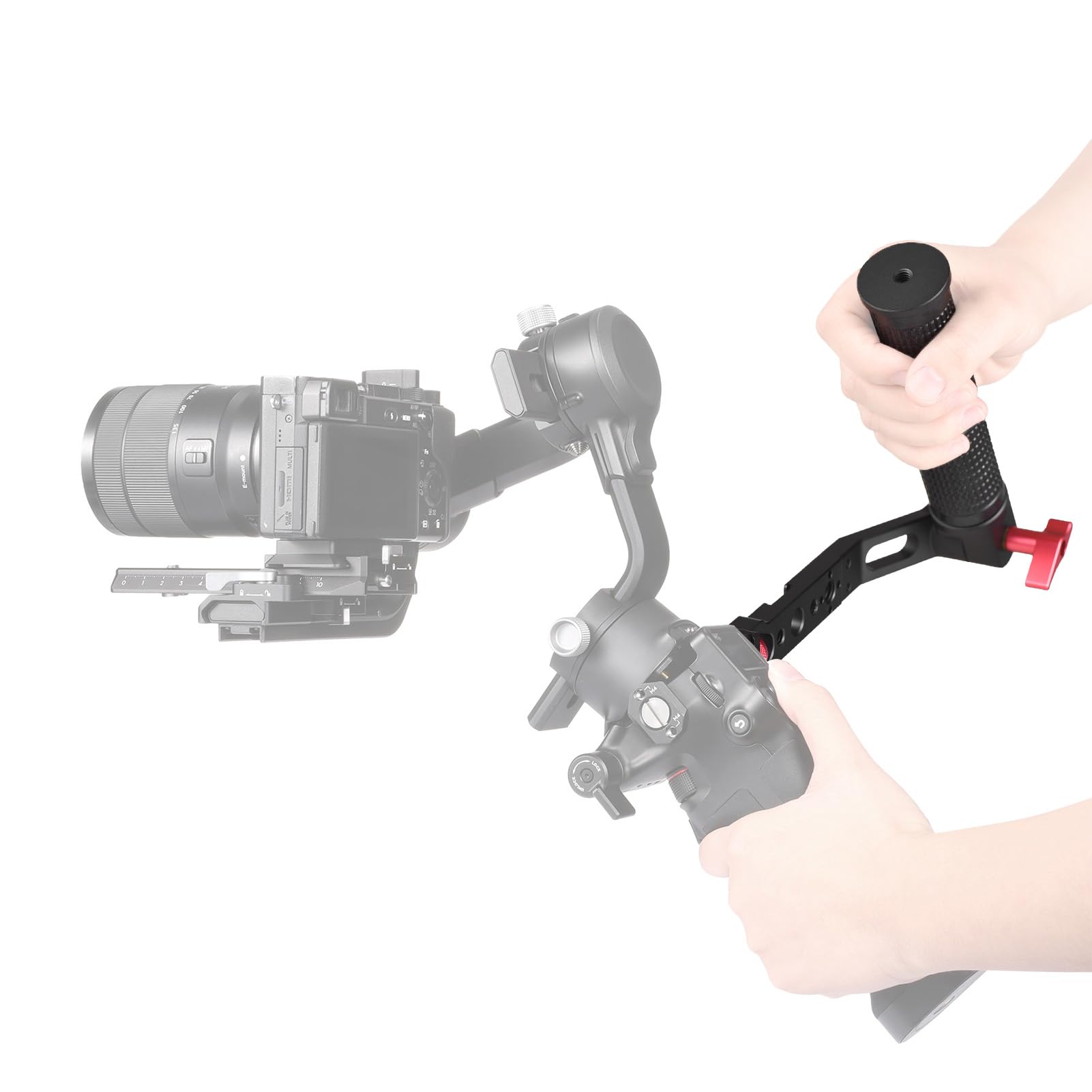 Andoer Adjustable Sling Grip Gimbal Handle Quick Release Compatible With Dji Rs 2/ Rsc 2/ Rs 3 Mini/Rs 3 /Rs 3 Pro Gimbal Stabilizer Accessory