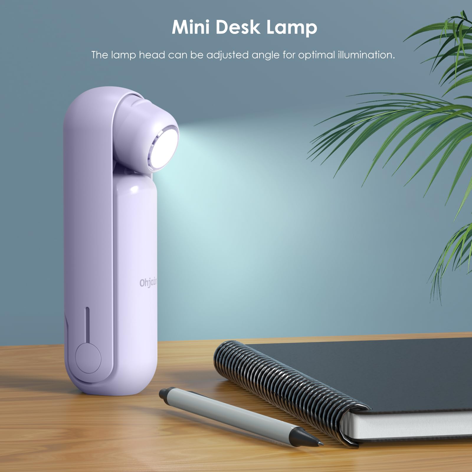 Personal foldable pocket fan with power bank and rechargeable function for on-the-go use