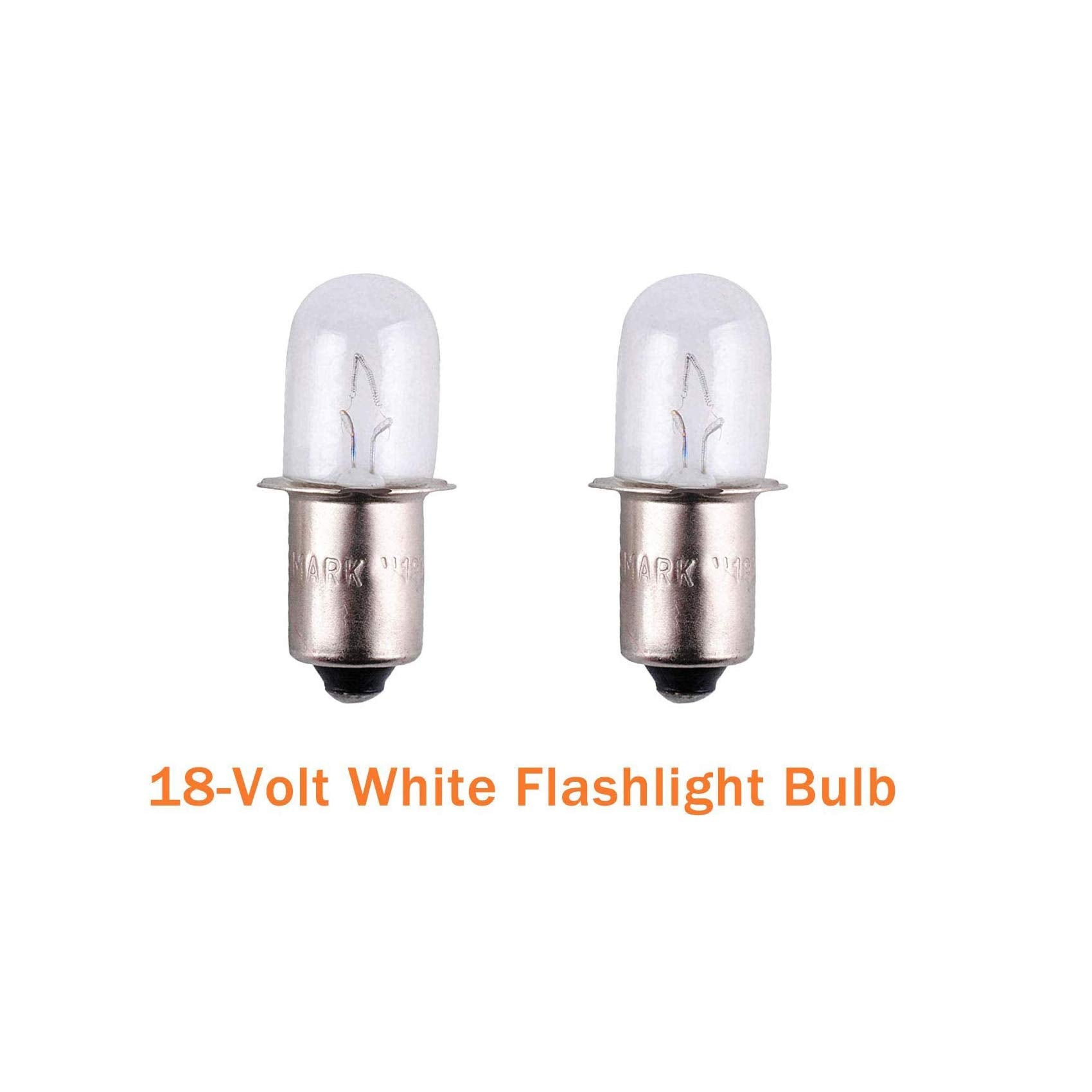Podoy 780287001 Flashlight Bulbs Compatible With Ryobi Ridgid 18V Flashlight P704 P703 P700 (2 Pack, White)