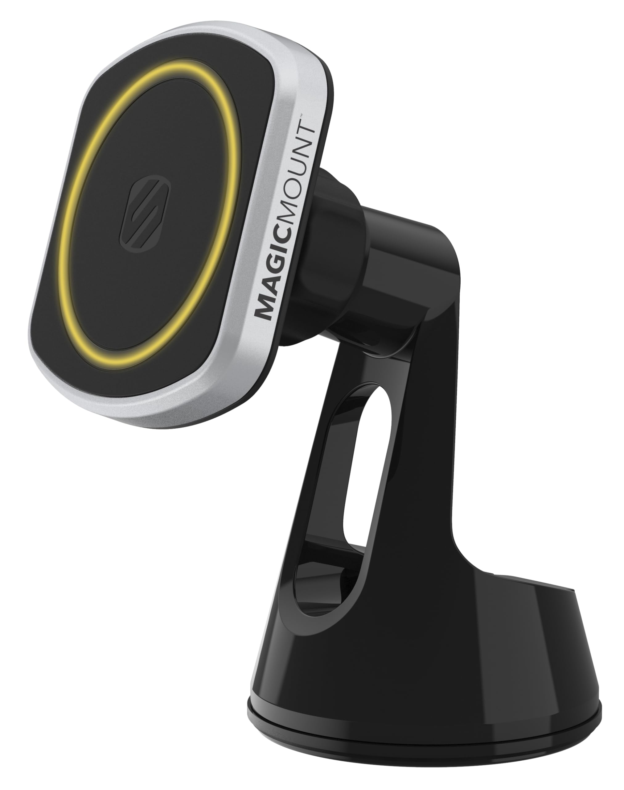 Scosche Mp2Rowd Magicmount Pro2 Magsafe Car Dashboard/Windshield Suction Mount, Magnetic Cell Phone Holder Compatible With Iphone 16/15/14/13/12 Series And More With Included Magicring Adapter