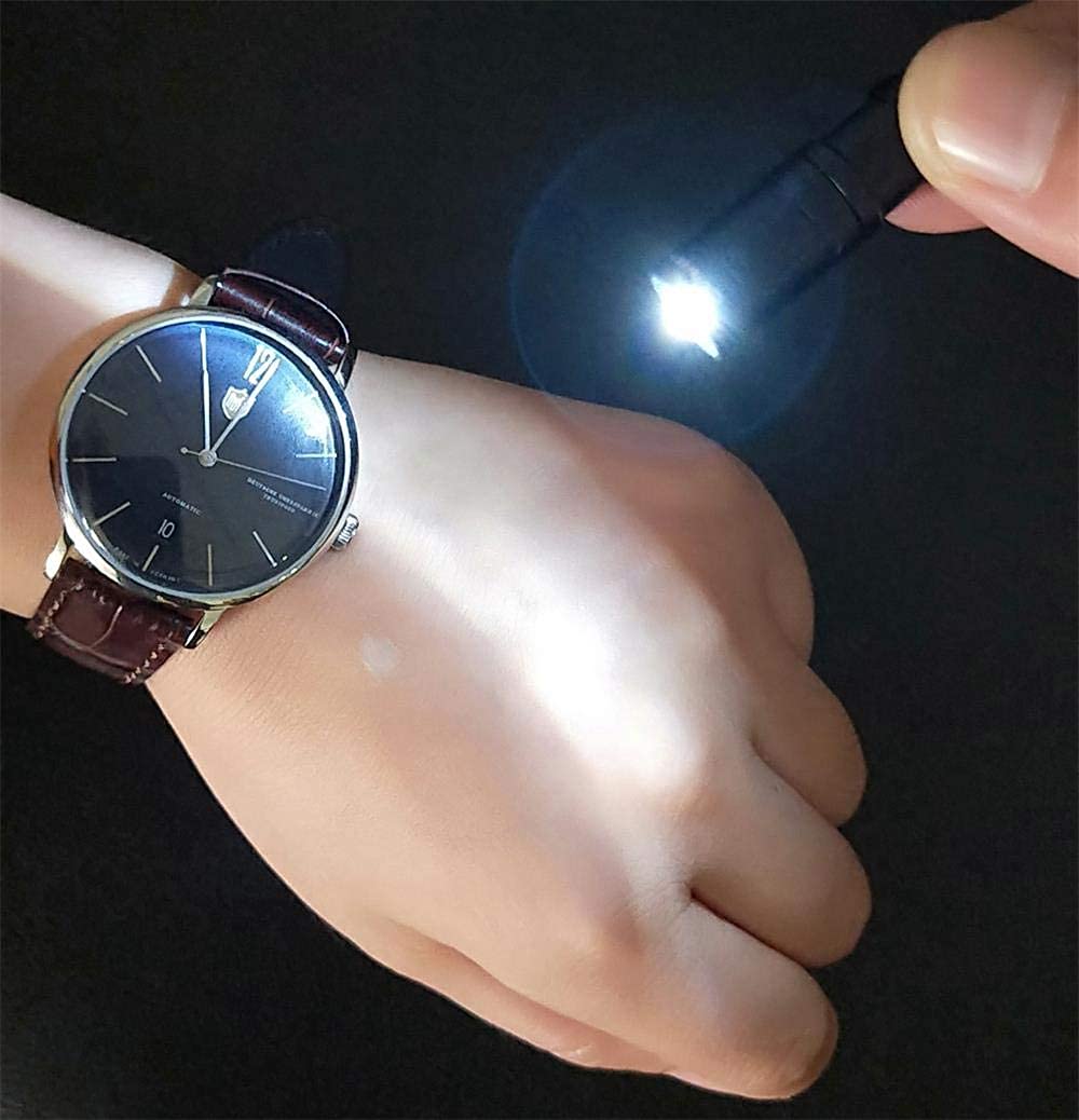 Nitefox E1 Smallest Flaghlight Tiny Micro Mini Keychain Light Bright Long Lifetime Key Ring Light For Everyday Emergency Outdoor Walking Dog Hiking Camping Standby Lamp  For Parents Kids Friends