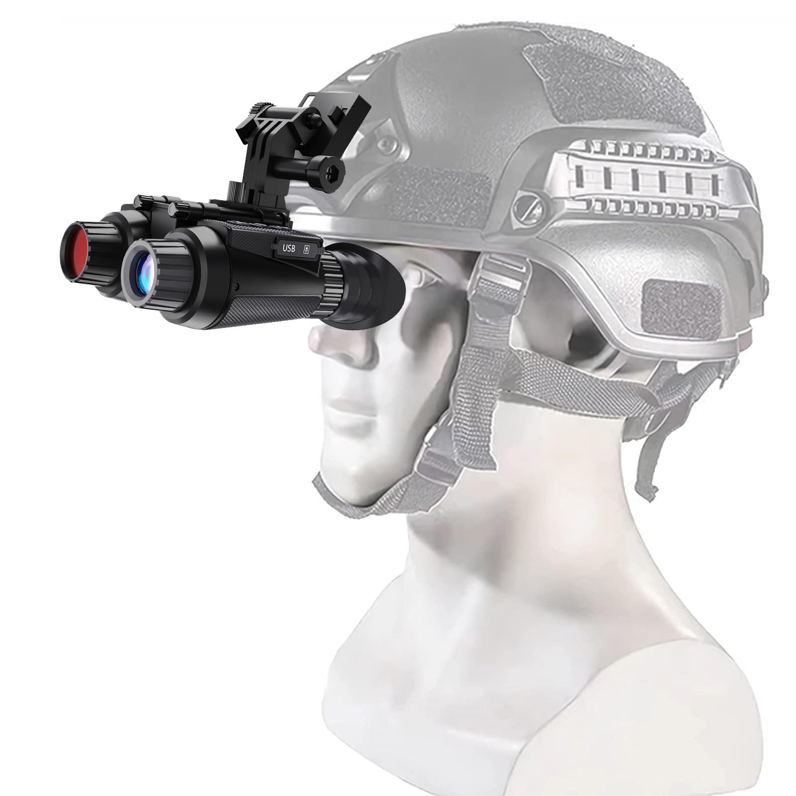 Goyojo 4K Head-Mounted Night Vision Goggles & Binoculars For Adults – Infrared Nvg With Manual Focus & 8X Digital Zoom For Hunting, Camping, And Outdoor Surveillance