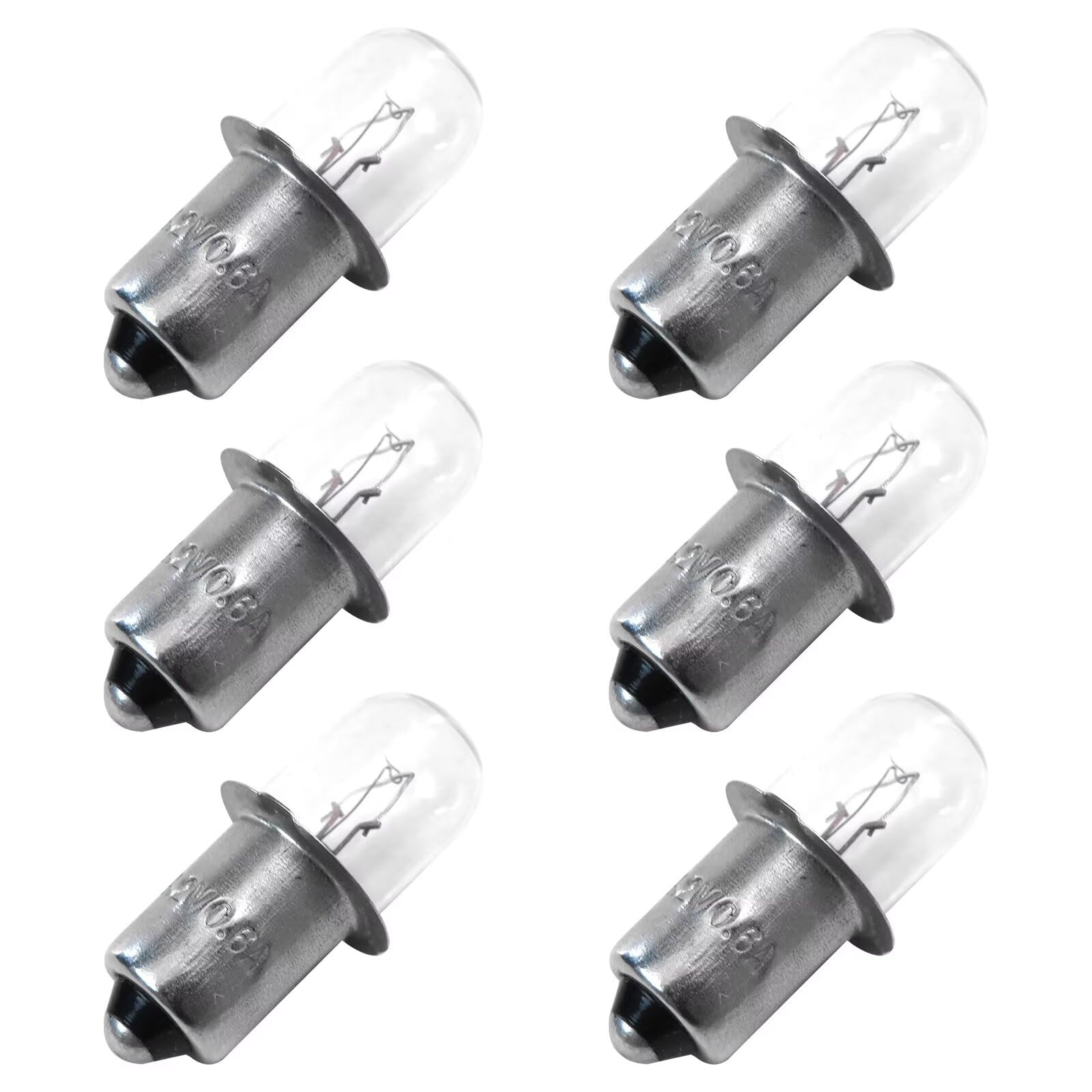 Acupress Superior 19.2 Volt Flashlight/Worklight Replacement Xenon Bulbs 19V For Craftsman 19.2 Flashlight -6 Pack