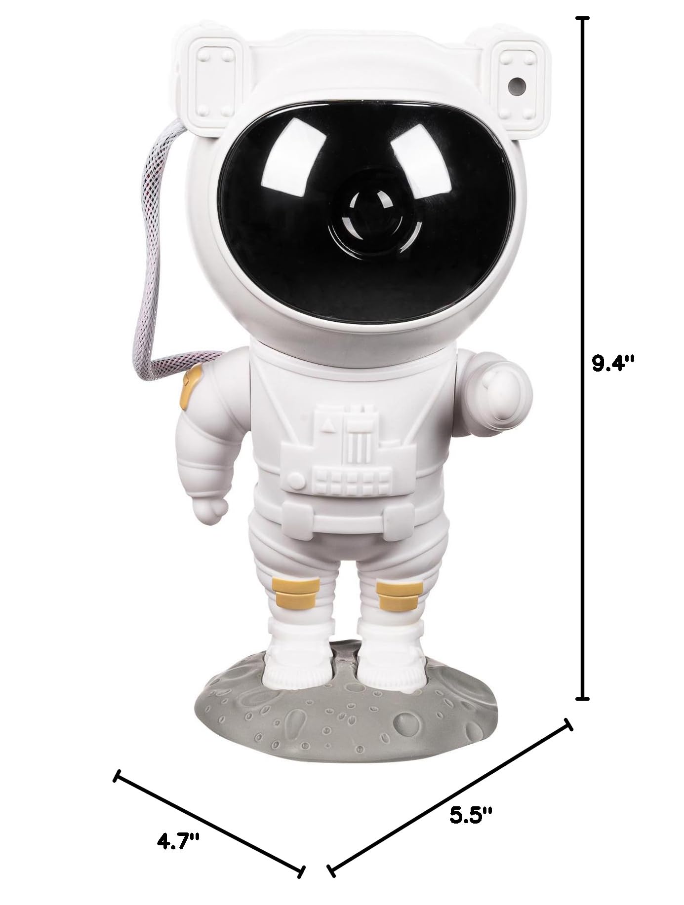 Mooyran Star Projector Galaxy Night Light - Astronaut Space Projector, Starry Nebula Ceiling Led Lamp With Timer And Remote, Kids Room Decor Aesthetic, For Christmas & Birthdays