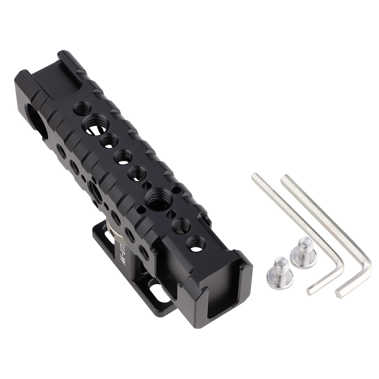 Akirood Universal Top Handle Grip,Adjustable Camera Handle,Side Handle Gripvideo Stabilizing Rig For Microphone, Led Light, Monitor, Easy Low Angle Shots