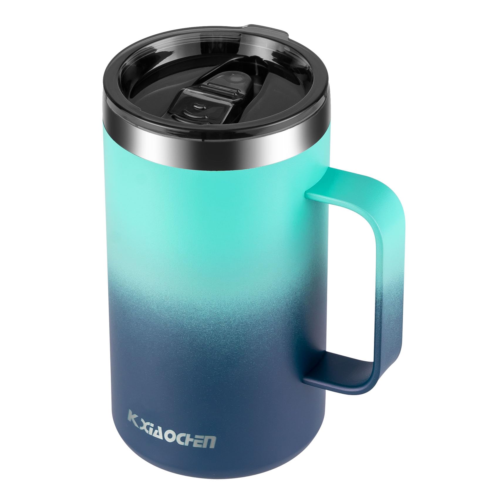 Kxiaochen 20Oz Insulated Coffee Mug With Lid, Stainless Steel Coffee Cup