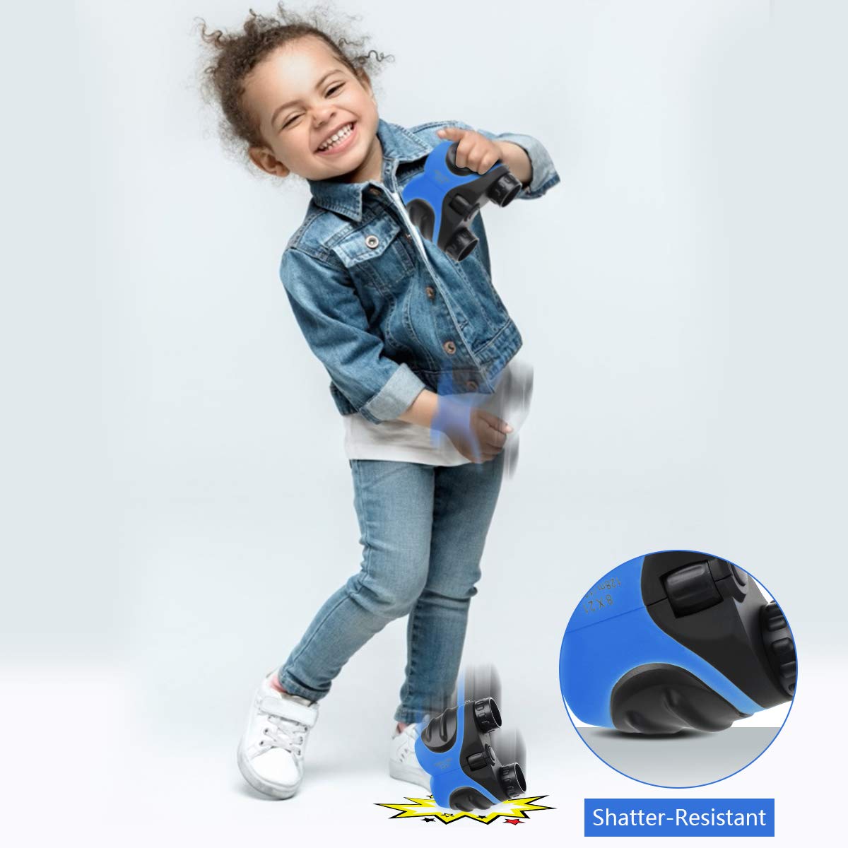 Tal Ennt Outdoor Toys For 4-8 Year Old Boys, Compact Shockproof Binocular For Kids  For 6-9 Year Old Boys Birthday Present For Kids