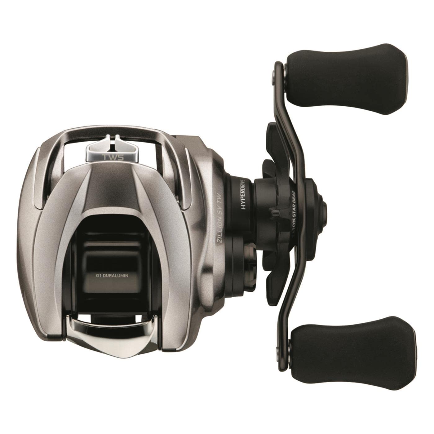 Daiwa Zillion Sv Baitcasting Reel - High Speed, Black, 6.3