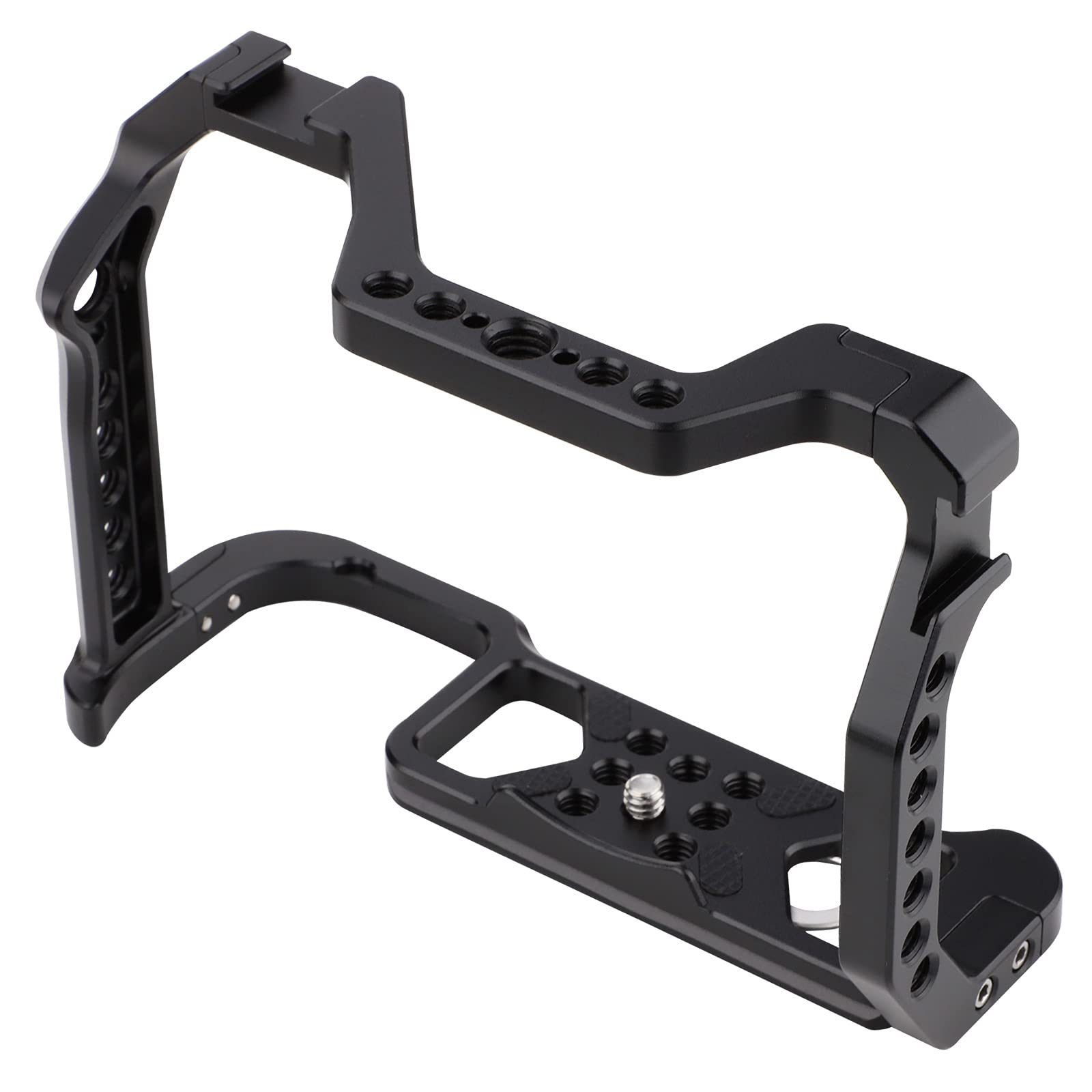 Akirood R5 R6 Cage,Camera Full Cage For Canon Eos R6 R5 Camera Rig Stabilizer With Dual Cold Shoe