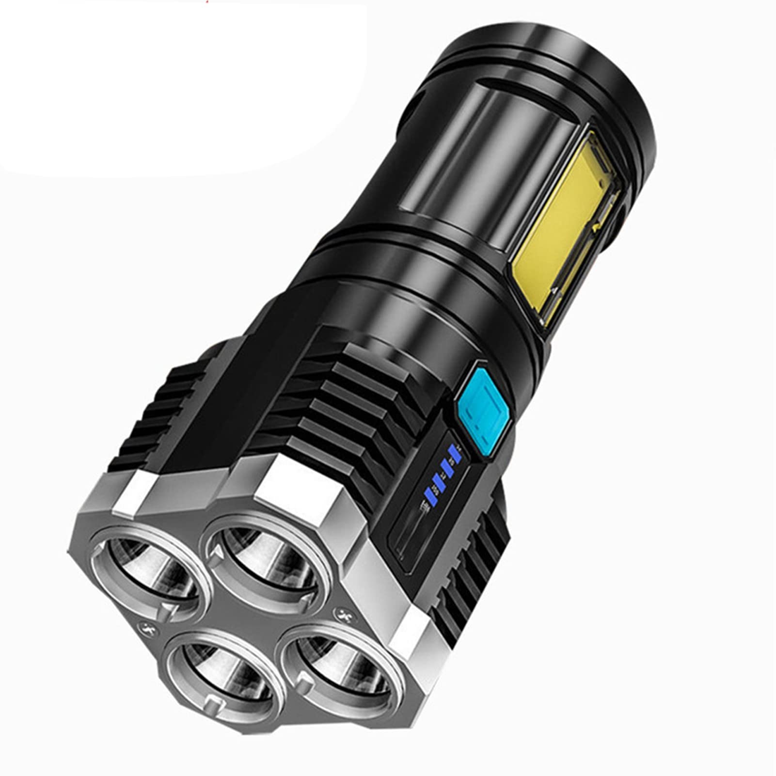 Fabater Flashlight, Solid Housing Ultra Bright Lasting Performance Led Outdoor Flashlight 800Mah Capacity For Hiking (1Pcs)