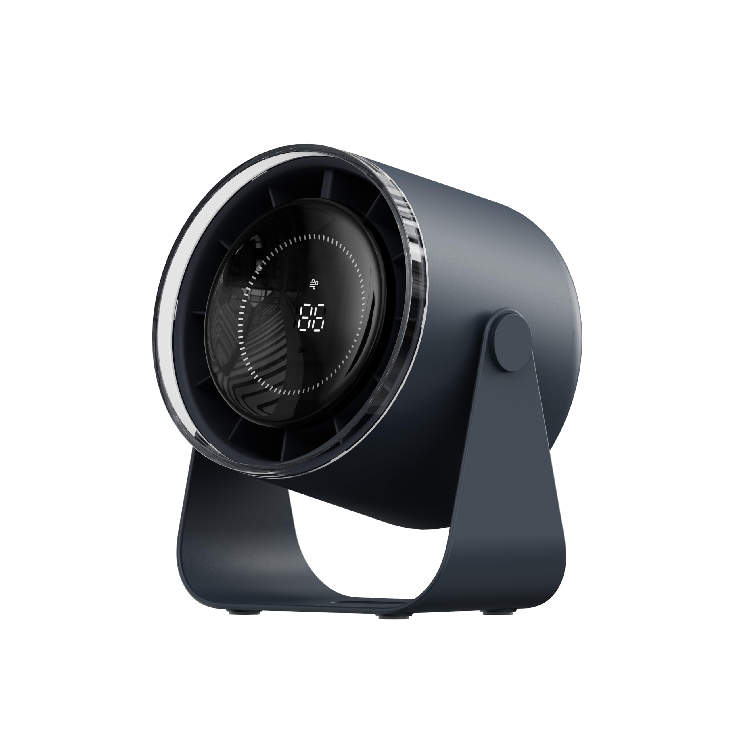 Desktop Cordless Turbo Fans, 100-Speed Adjustment, Brushless Motor, 10-Meter-Wide Airflow - Koospark