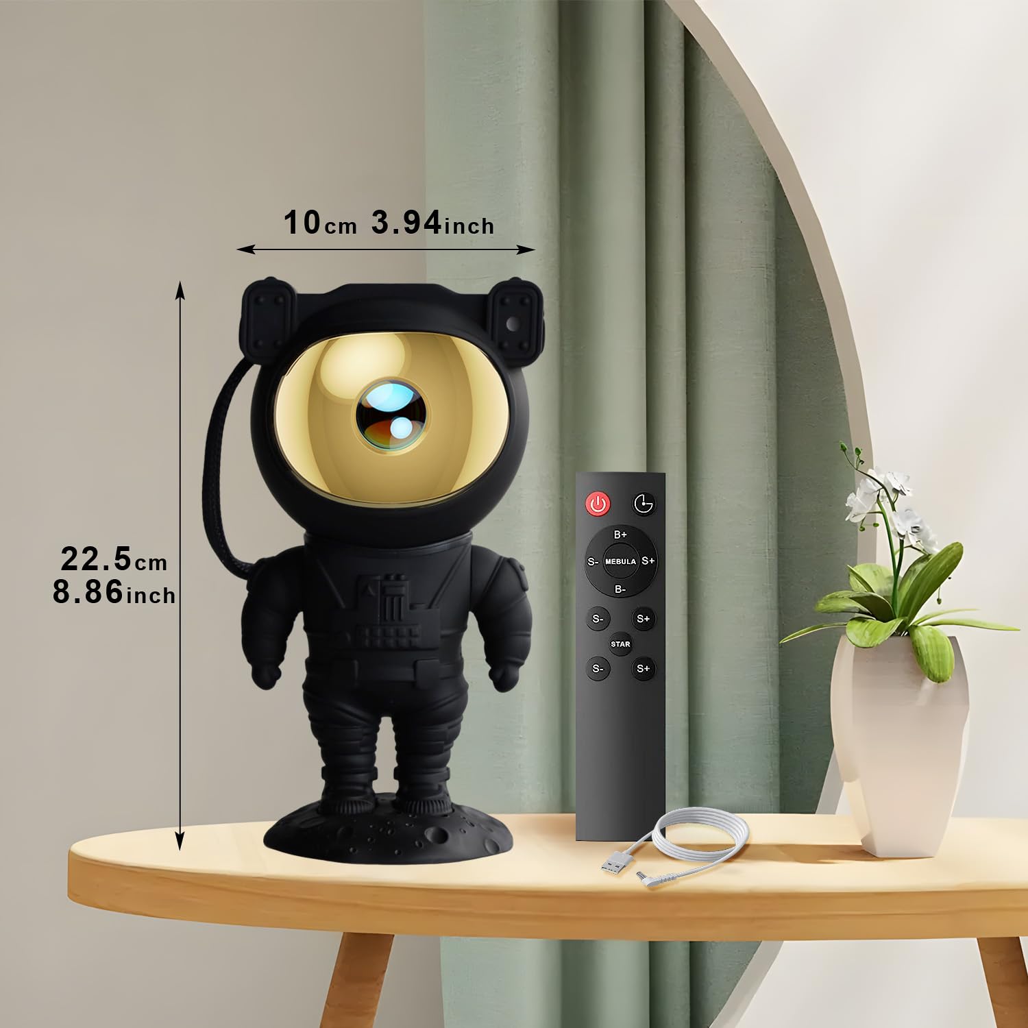 2Win2Buy Astronaut Star Projector Galaxy Light, 360° Space Buddy Projector Sky Led Night Light Space Projector Starlight Planetarium Spaceman Projector Lamp  For Kids Adults Bedroom Ceiling Room Decor