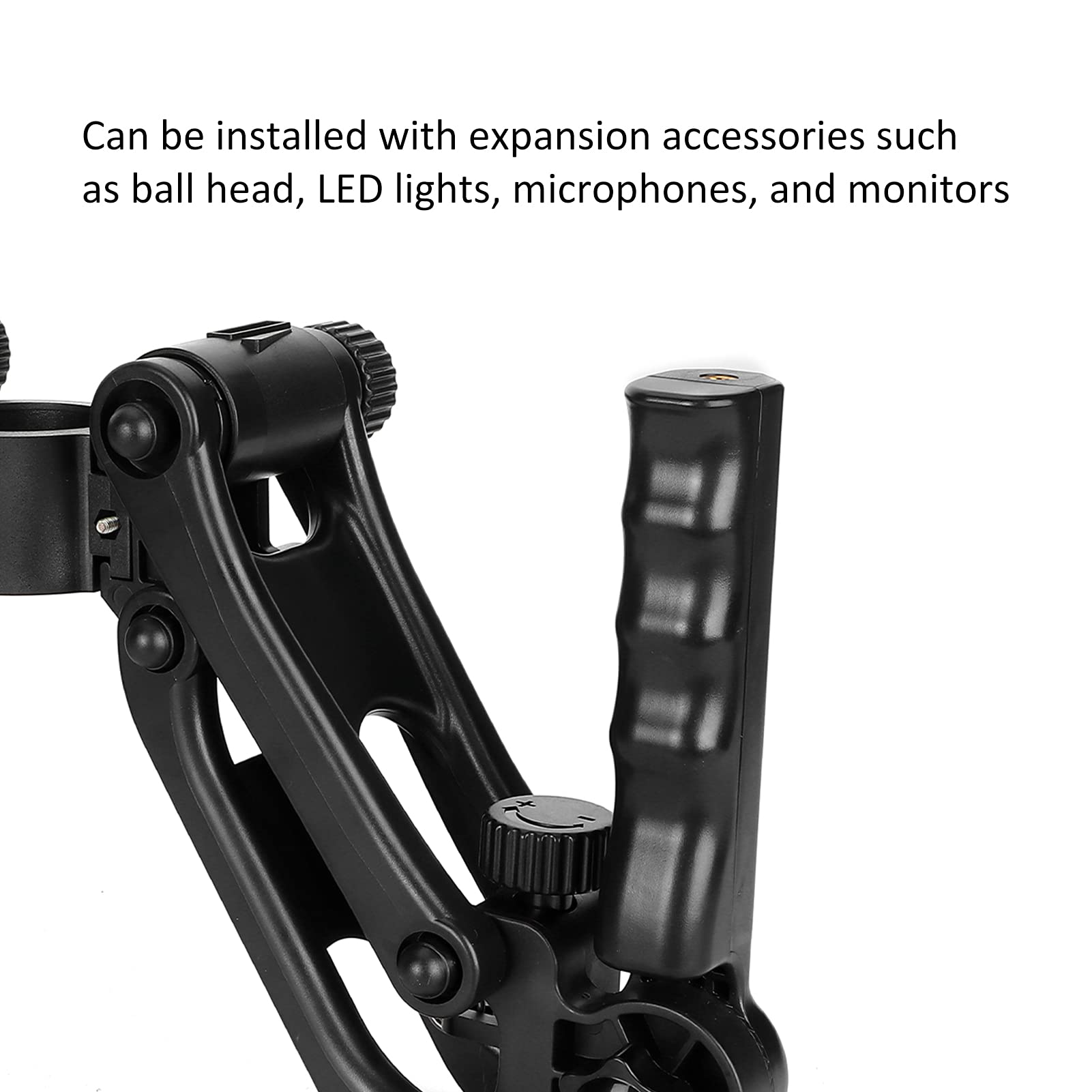 Acouto Dual Handle Z Camera Stabilizer For Rsc 2/Rs 2/Ronin Ssc, Z Damping Stabilizer With Dual Ip For Footage Compatible With Rsc 2 Professional Video Accessory