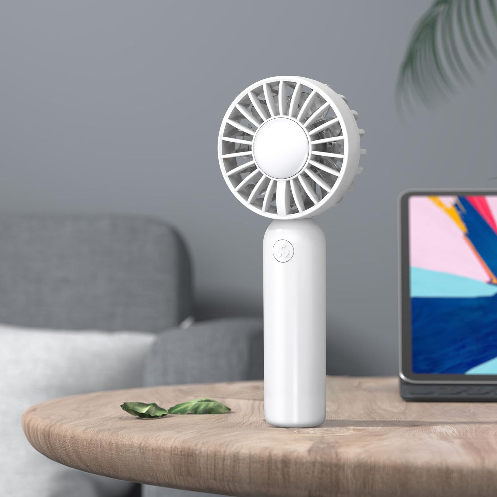 Mini Handheld Fan, 3 Speed Personal Mini Fan, Portable Battery Fan, Usb Rechargeable Makeup Eyelash