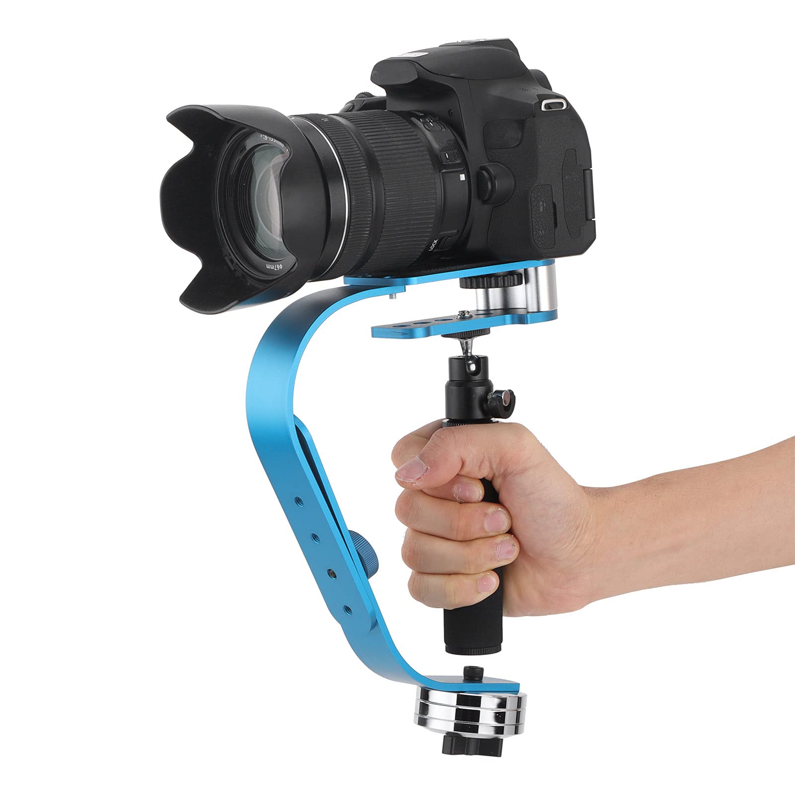 Acouto Aluminium Alloy Handheld Digital Camera Stabilizer For Dslr Photography Accessory