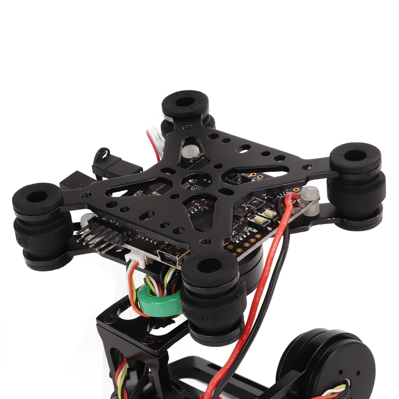 Evtscan Black Cnc Aluminum Alloy Lightweight Brushless 3 Axes Camera Stabilizer Stable For Fpv Cameras