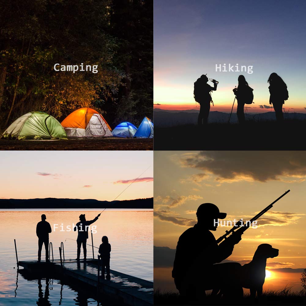 Gaigaimall Military Grade Tactical Led Flashlight High Lumen Single Mode Portable Zoomable Torch For Camping Hunting Emergency