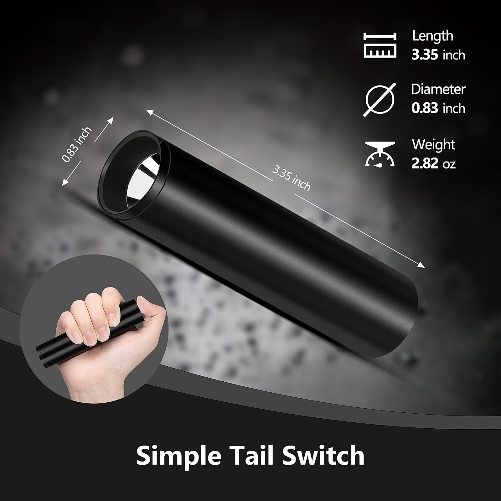 Luxnovaq Uv Flashlight 365Nm & 395Nm Uv Light, Mini Powerful Rechargeable Black Light, Usb Led Ultraviolet Flashlights Pet Urine Detector Light For Resin Curing, Uranium Glass, Rocks, Scorpion, 4 Pack