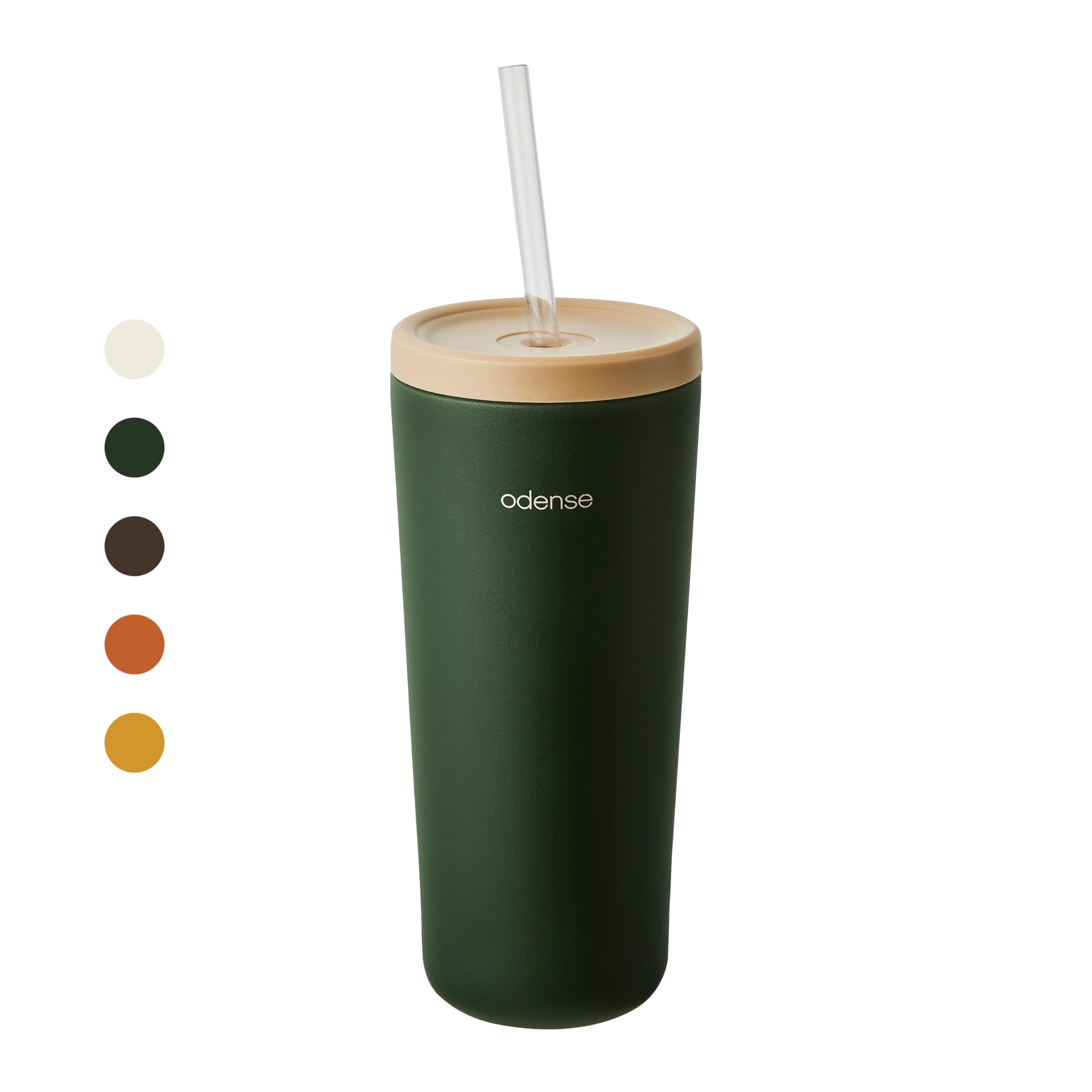 Odense Legodt Straw Tumbler 24Oz - Double Stainless Vacuum Insulated Tumbler With Lid & Straw