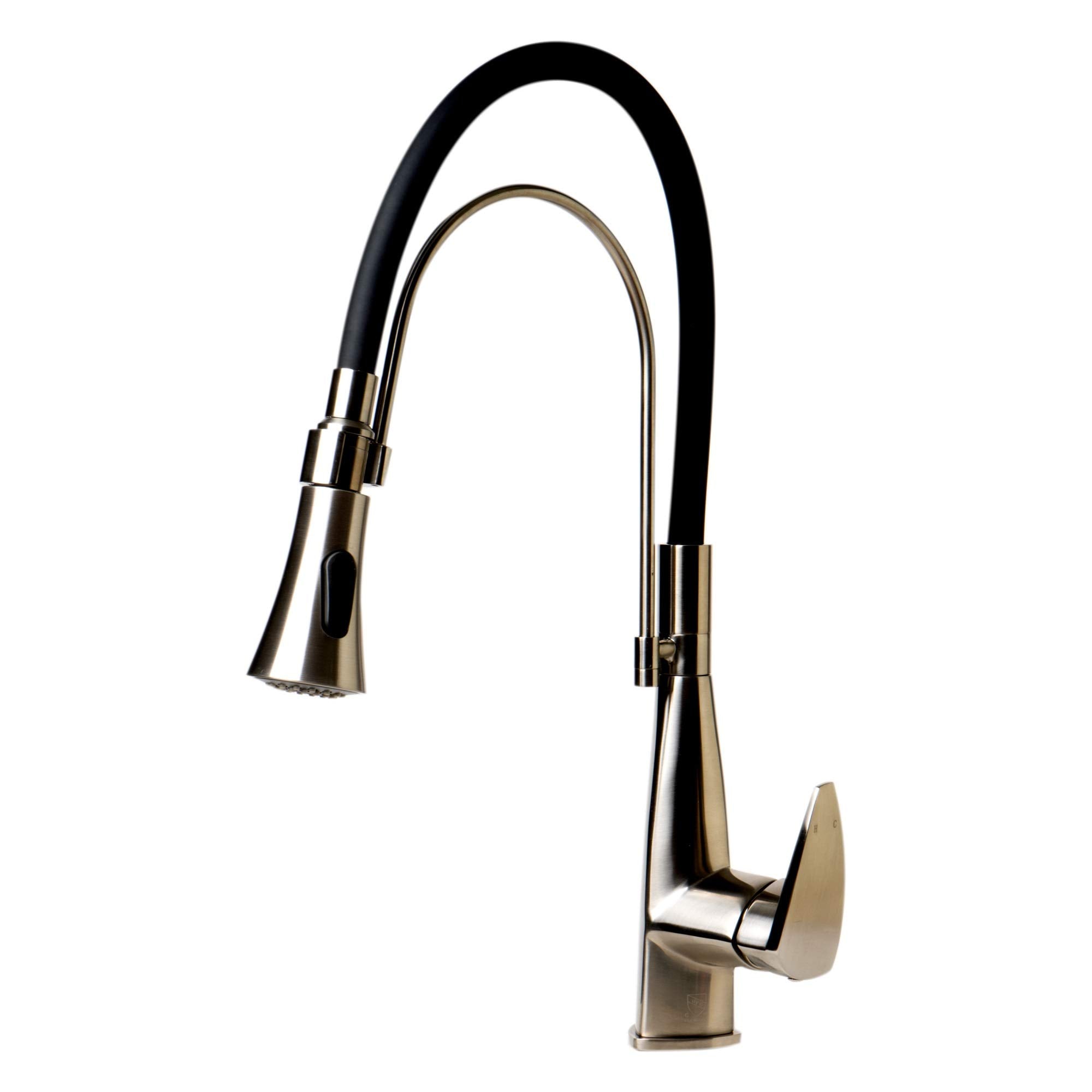 Alfi Brand Abkf3001-Bn Kitchen Faucet, 20.4"H, Brushed Nickel