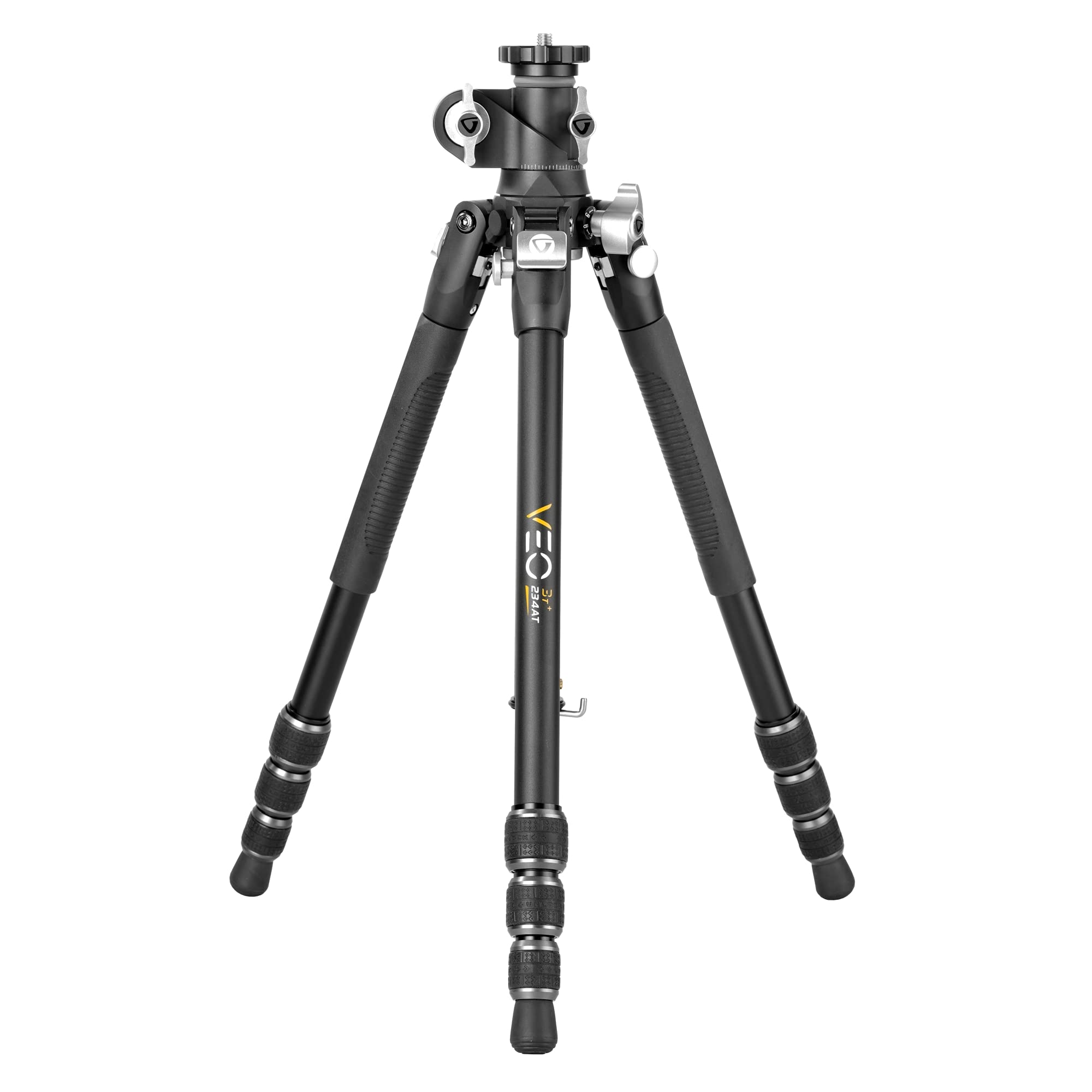 Vanguard Veo3T+234At Aluminum Travel Tripod With Multi-Angle Center Column For Overhead Shots