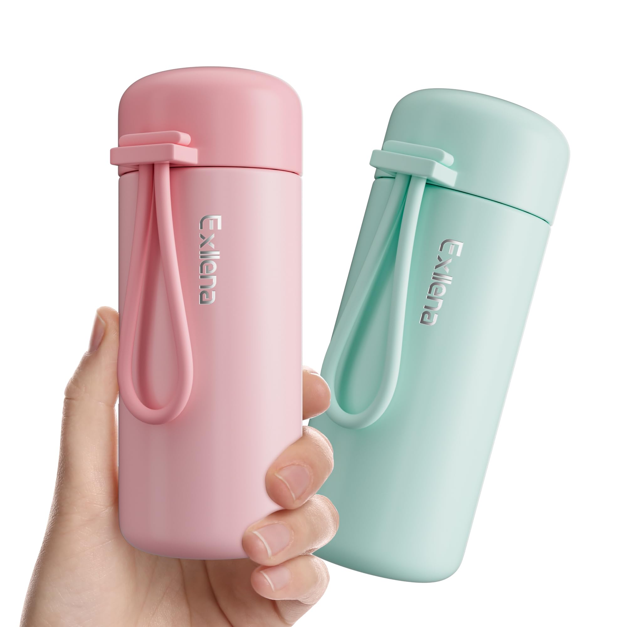 Mini Water Bottles 5Oz Pack Of 2, Small Insulated Water Bottles For Hot&Cold Drinks, Small Thermos