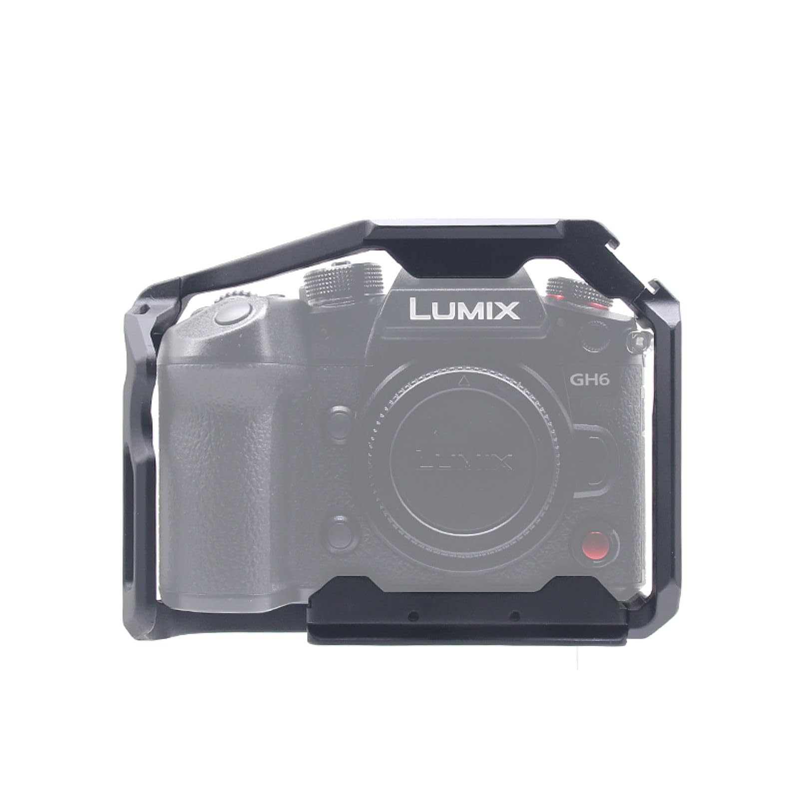 Anntery Gh6 Cage For Panasonic Lumix Gh6 Camera Full Cage With Non Slip Silicone Mat -A010