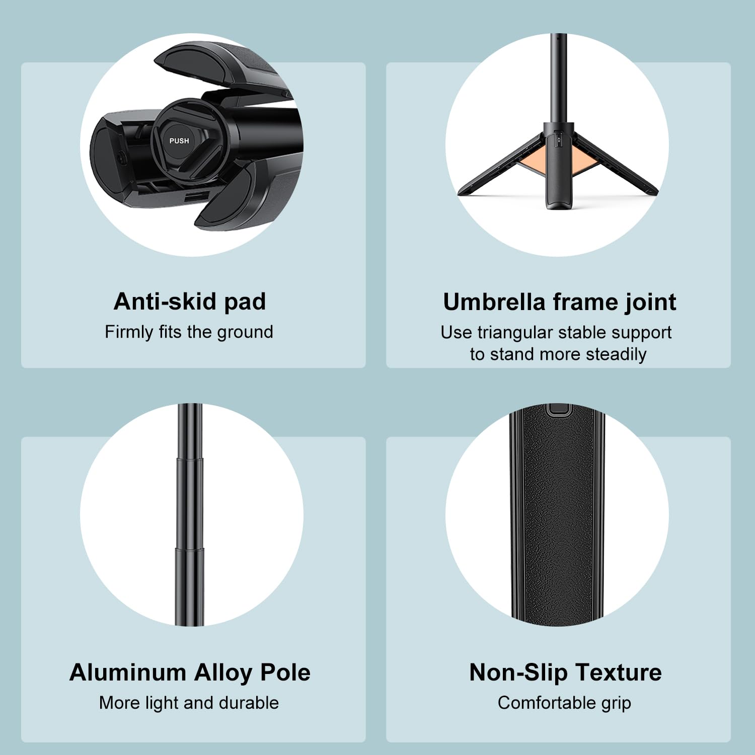 Xkdaich Magnetic Mini Tripod For Camera, Quick Release Selfie Stick Extendable Desktop Tripod Stand For Go Pro Hero 13/12/11/10/9 For Dji Pocket 3/Action 5 Pro/4 For Insta 360 X4/Ace Pro