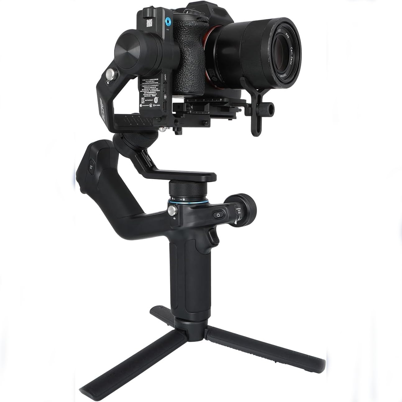 Feiyutech Scorp-Mini 2 Kit Camera Stabilizer With Ai Tracking/Fill Light, 3-Axis Gimbal Stabilizer For Mirrorless Camera,Compact Cameras,Action Camera,Smartphone,Max Payload 2.65 Ib