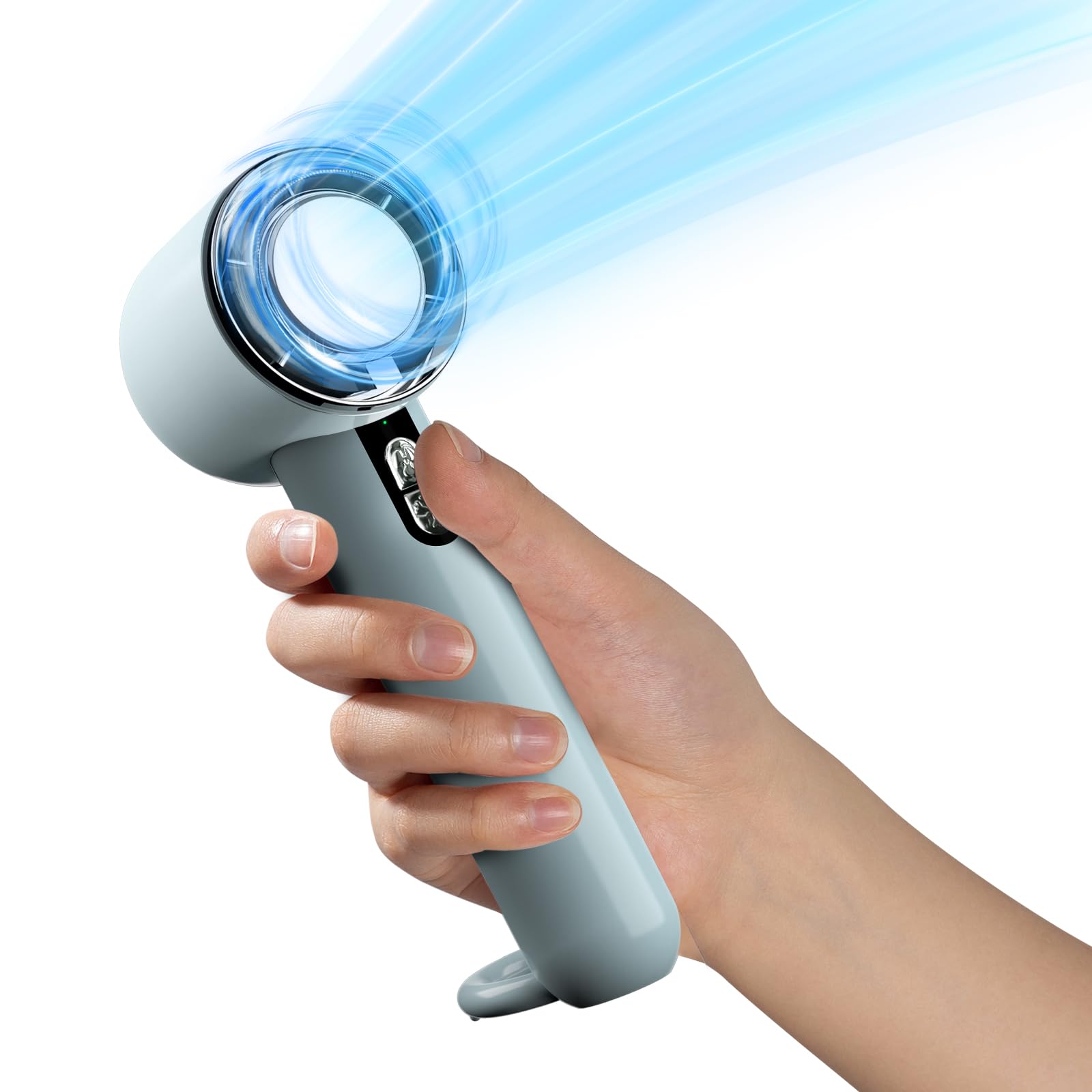 Handheld Cooling Fan, 5 Speeds Portable Air Conditioner Fans, Rechargeable Mini Fan With Usb - Koospark