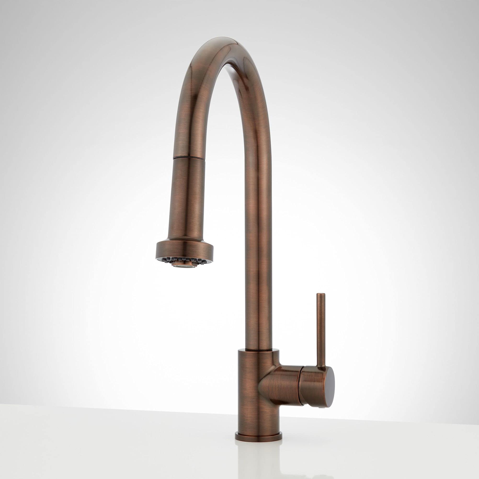 Signature Hardware 465183 Ridgeway 1.75 Gpm Single Handle Pull-Down Kitchen Faucet - Oil Rubbed Bronze