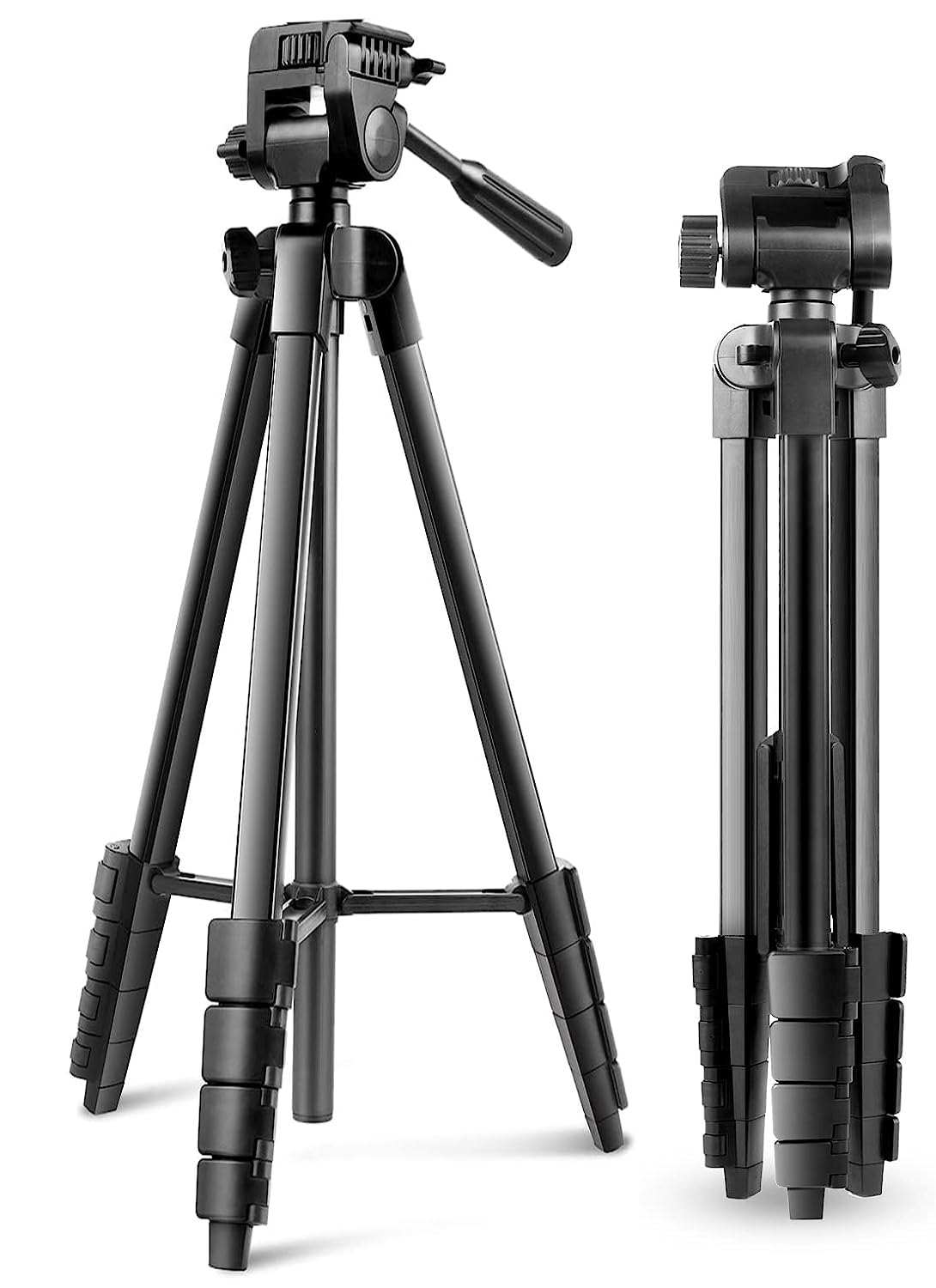 Big Mike'S Lightweight 57-Inch Tripod For Canon Cameras: Rebel T3-T7I, Eos 60D-70D, 80D, 5D Mark Iii, 6D, 7D Mark Ii, Eos-M Series
