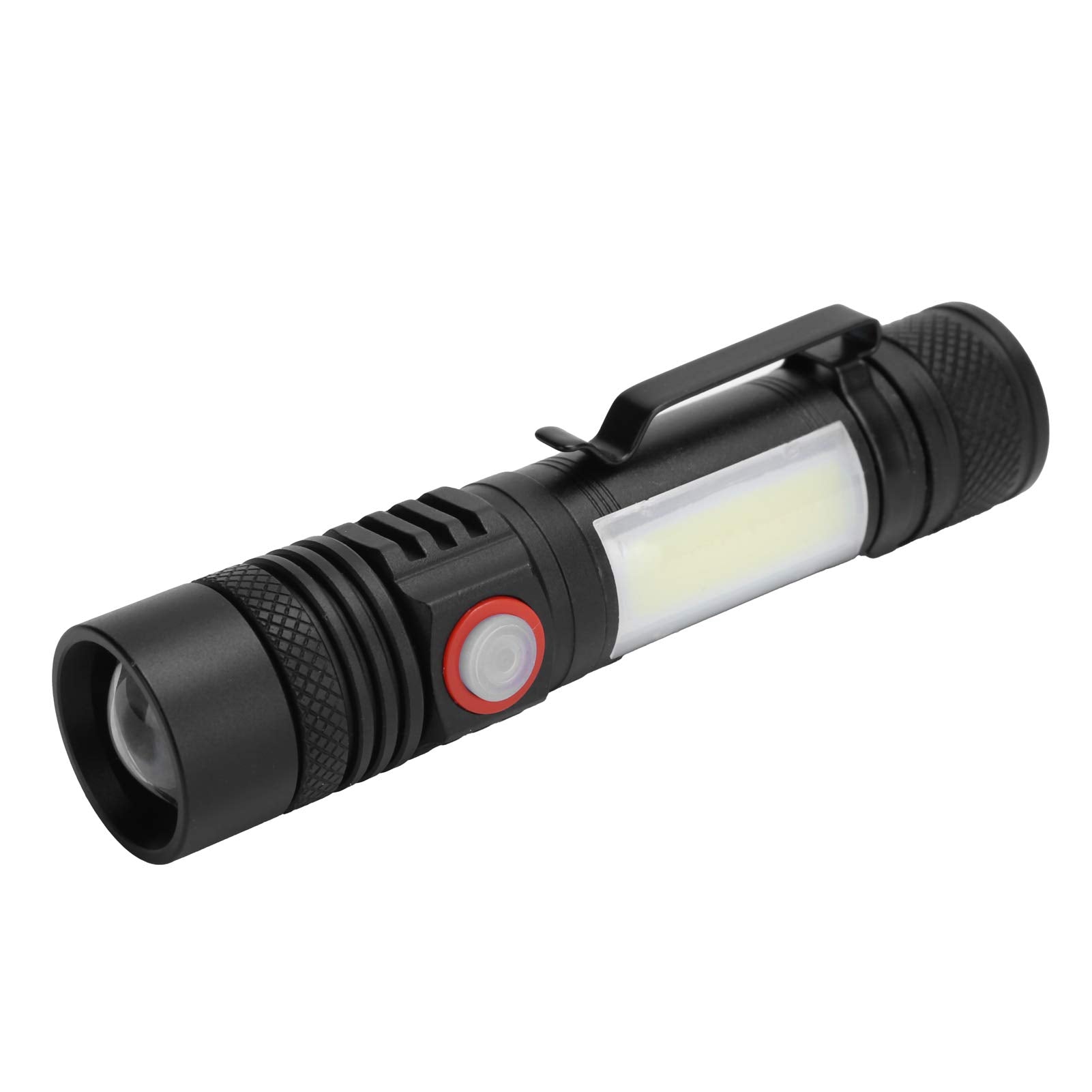 Aunmas Adjustable And Portable Cob Led Flashlight With Magnet For Outdoor And Daily Use