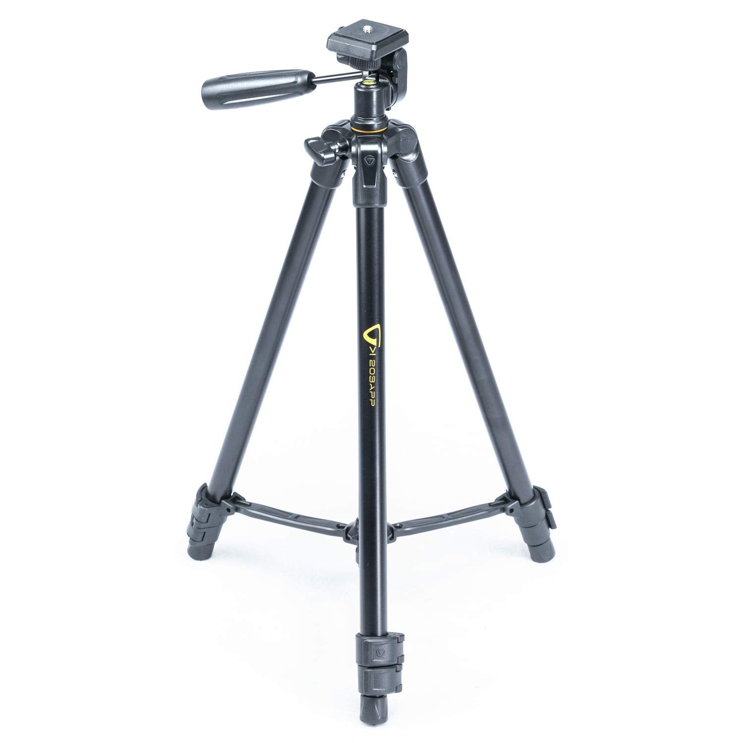Vanguard Vk 203Ap 60-Inch Video & Photography Tripod With 3-Way Pan Head & Arm