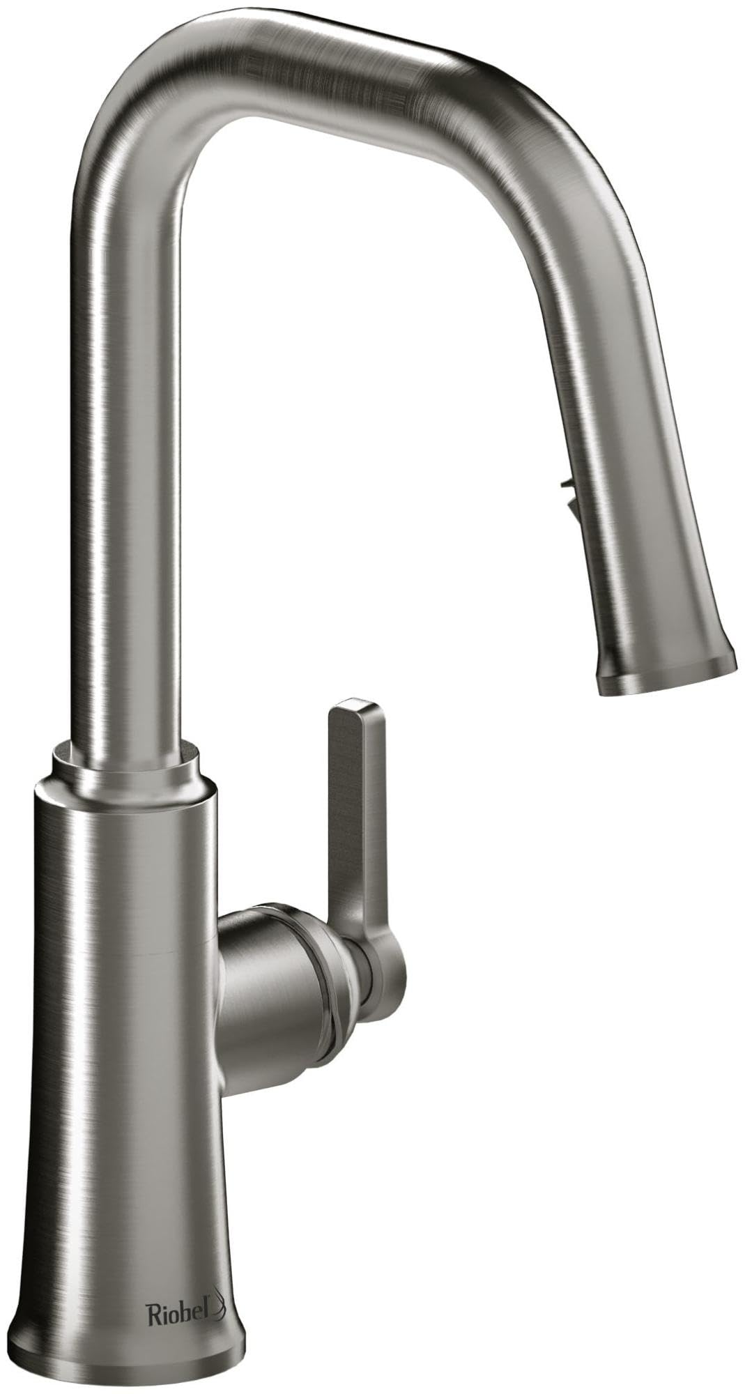Riobel Ttsq101Ss - Trattoria Kitchen Faucet With Spray, Stainless Steel