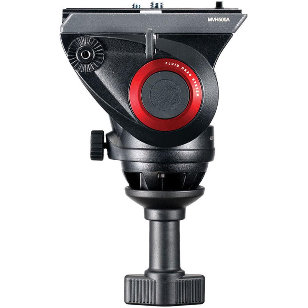 Manfrotto Mvk500Am Lightweight Fluid Video System With Twin Legs And Middle Spreader (Black)