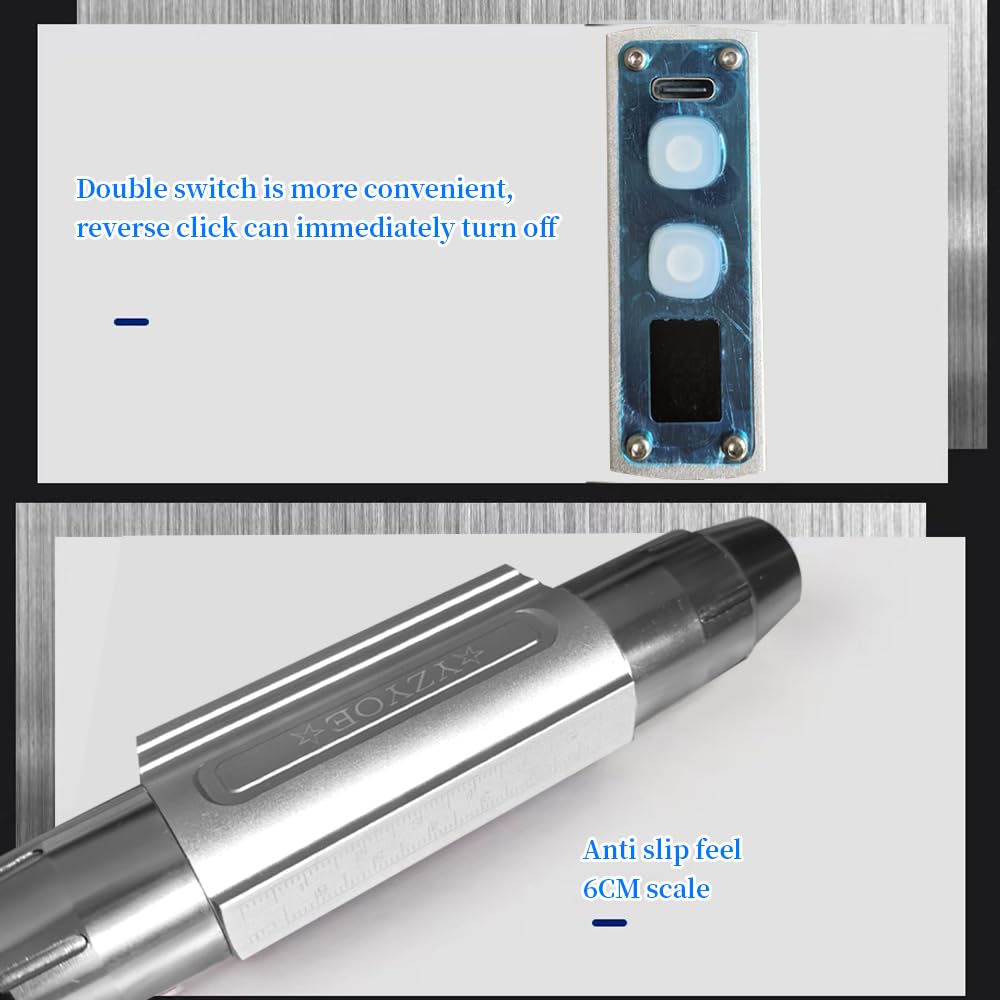 Yzyoe Six In One Jade Recognition Strong Light Flashlight, Led Outdoor Mineral Gemstone Crystal Beeswax Detection Light, White Yellow Red Blue Light 395Nm And 365Nm Uv Multi Source Flashlight.