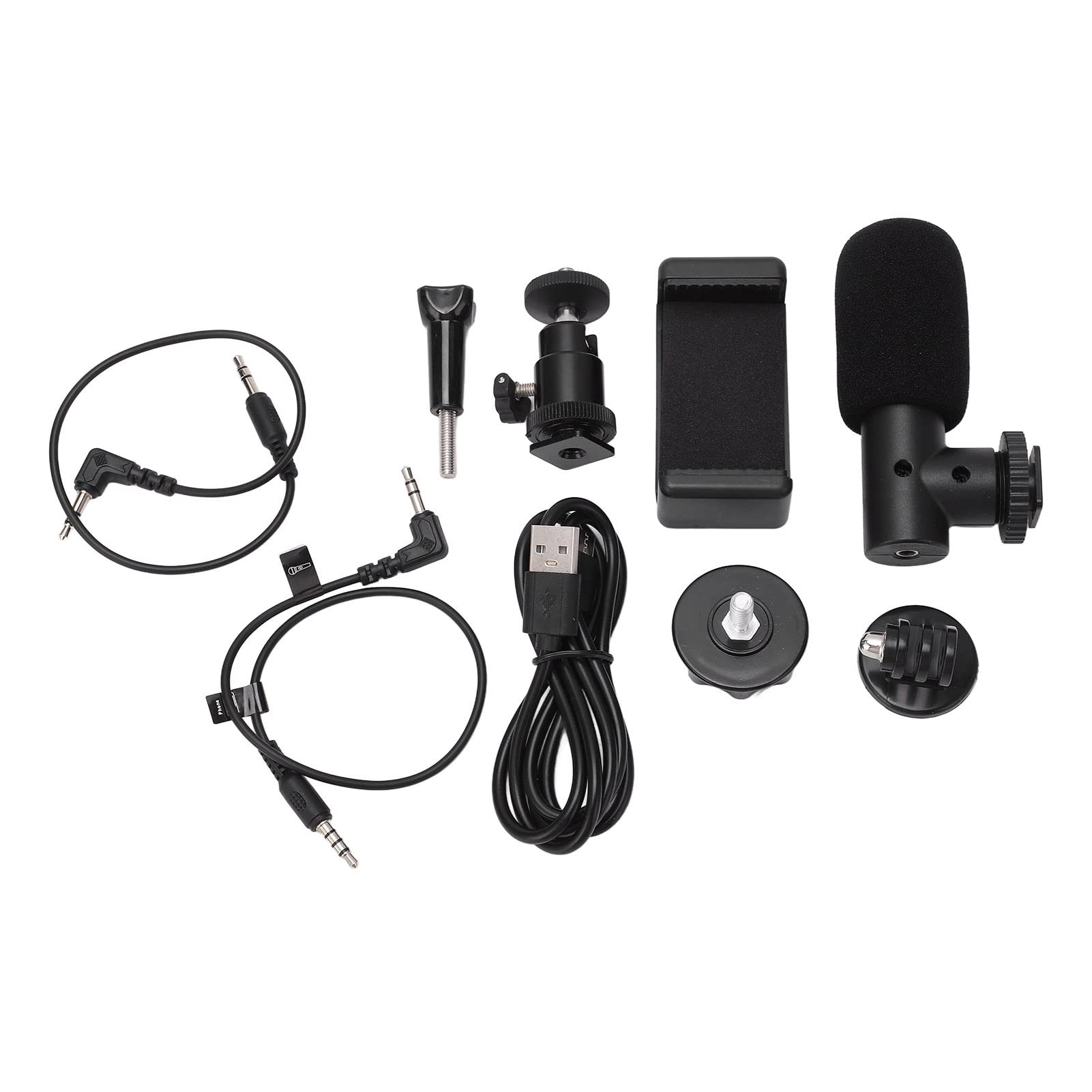 Agatige Dv Bracket Stabilizer Kit,Video Action Stabilizing Handle Grip Professional C Shaped Handheld Photography Stabilizer Grip With Mic Fill In Light For Micro Movies