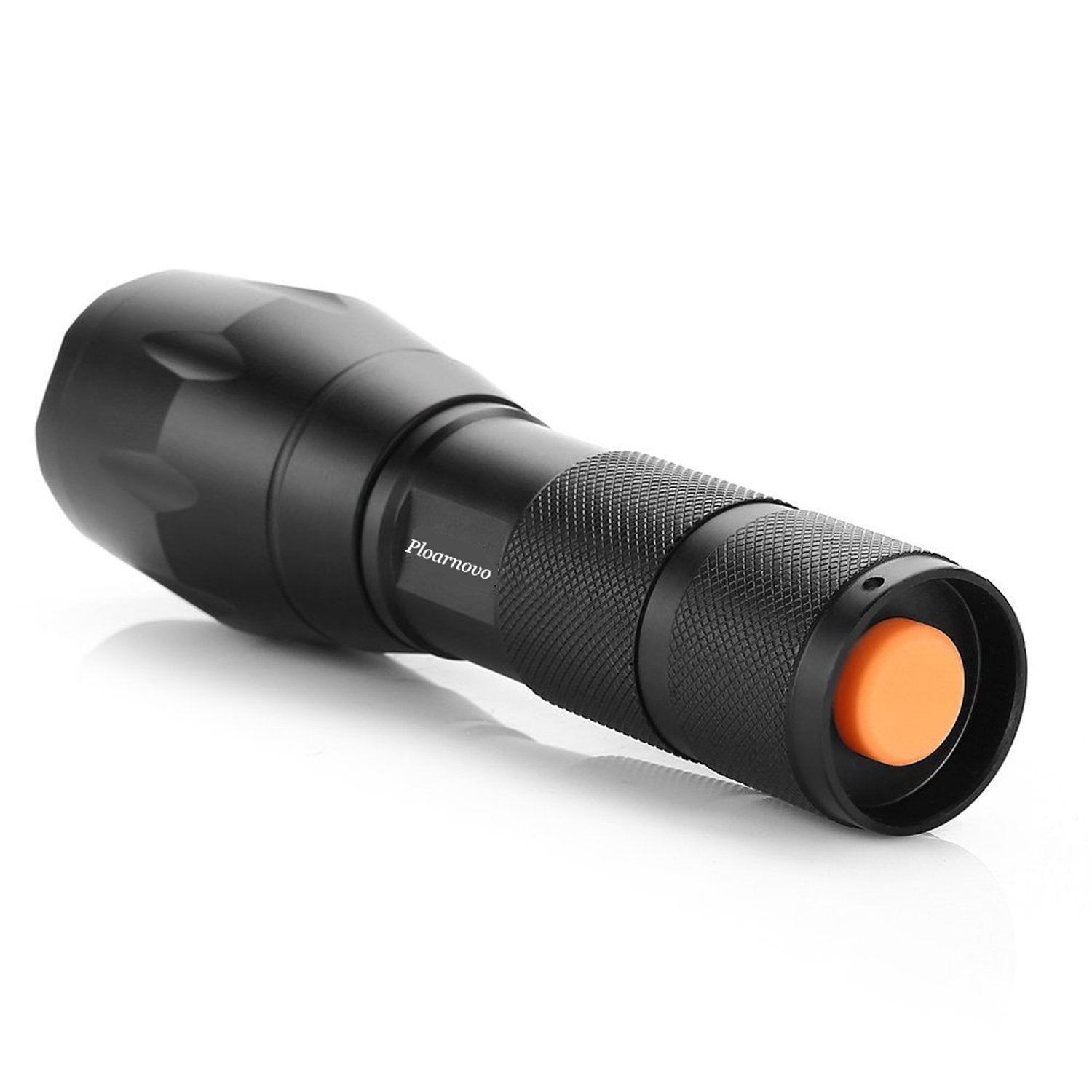 Ploarnovo Utility Flashlight Military Grade 2000 Lumen 5 Mode Waterproof Led Flashlights Torch,2-Pack