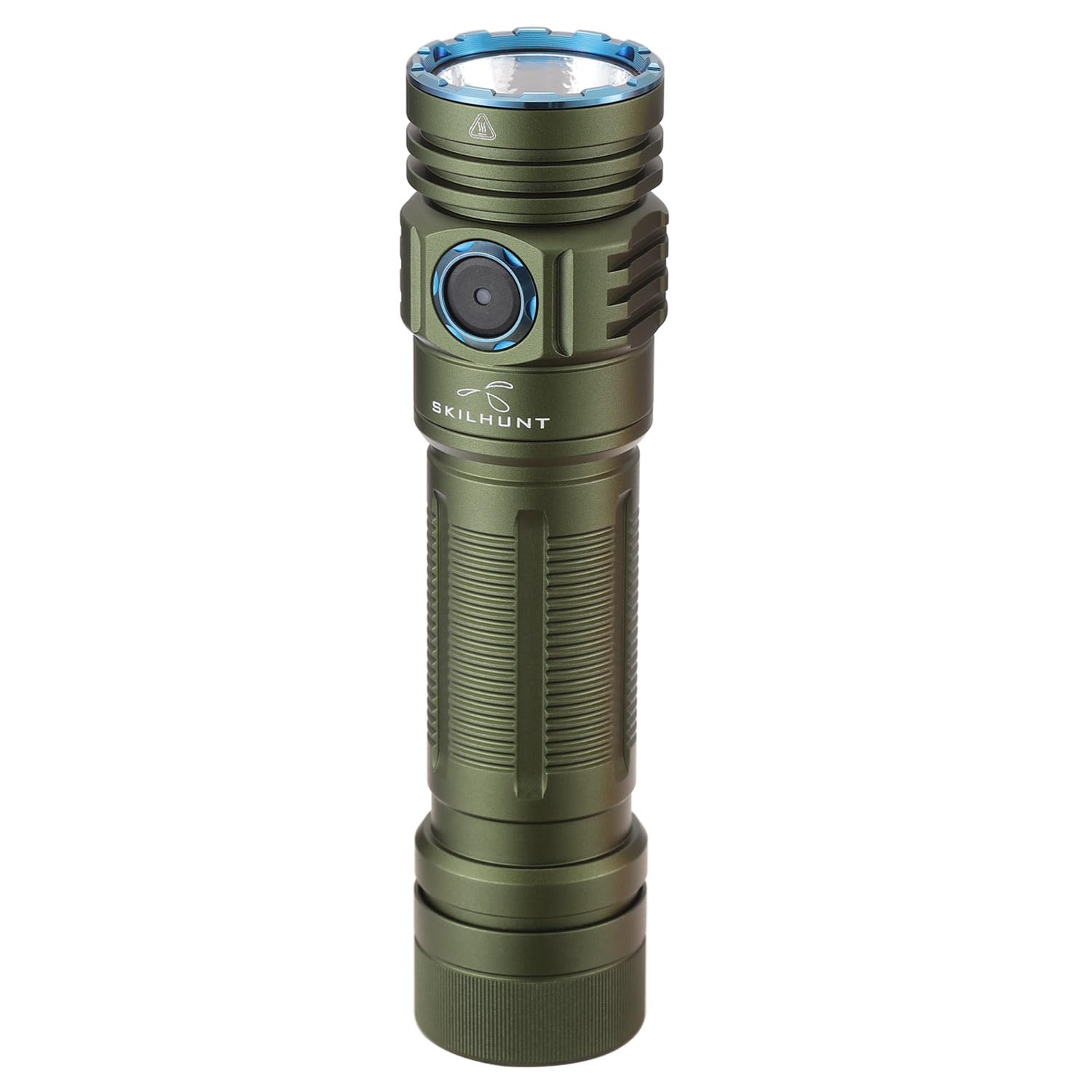 Skilhunt M300 V2 3000 Lumens Powerful Magnetic Rechargeable Led Flashlight, Light For Edc, Outdoor, Rescue, Searching, Hiking And Emergency (Green High Cri 144Art 4500K)