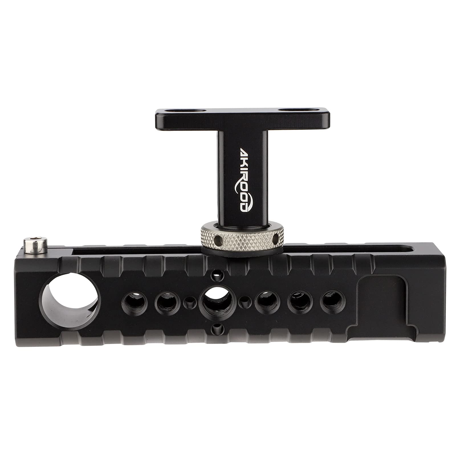 Akirood Universal Top Handle Grip,Adjustable Camera Handle,Side Handle Gripvideo Stabilizing Rig For Microphone, Led Light, Monitor, Easy Low Angle Shots