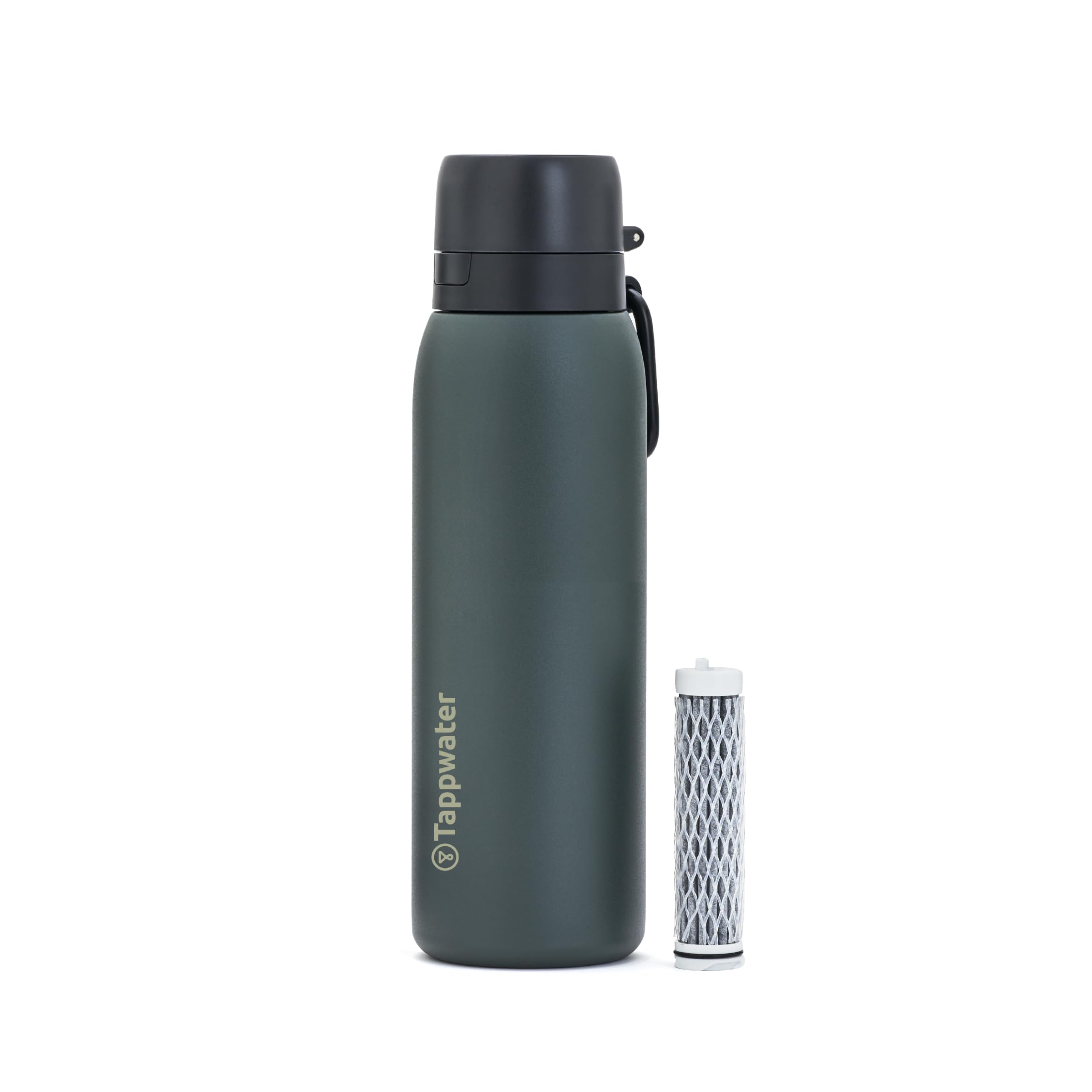 Tappwater Bottlepro Adventure - Stainless Steel Water Bottle With Filter For Travel And Sports